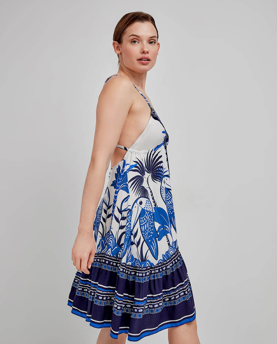 Vestido Curto MultiCor