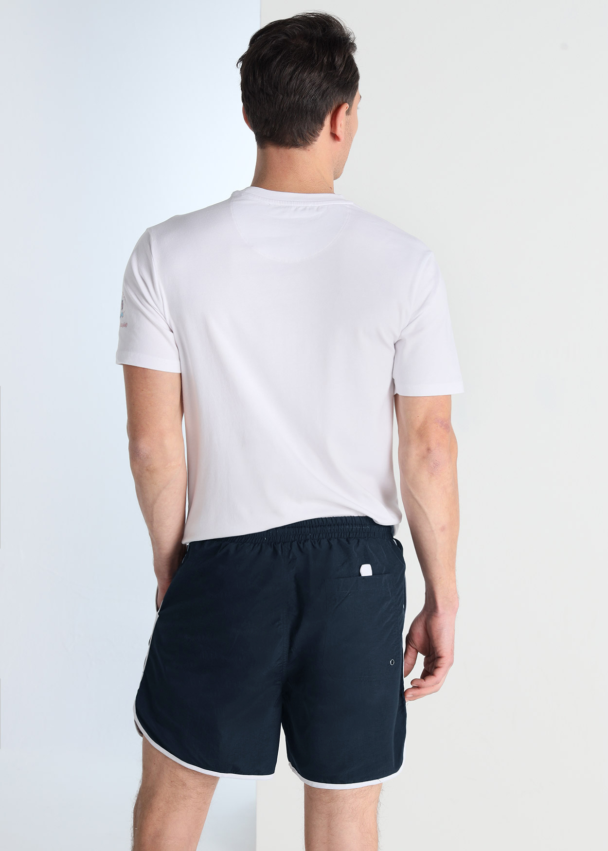 Calções de Banho Homem Azul