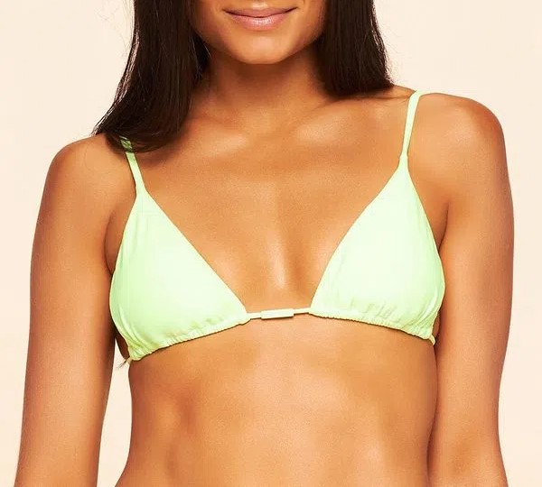 Top Biquini Liso Coordenado Verde