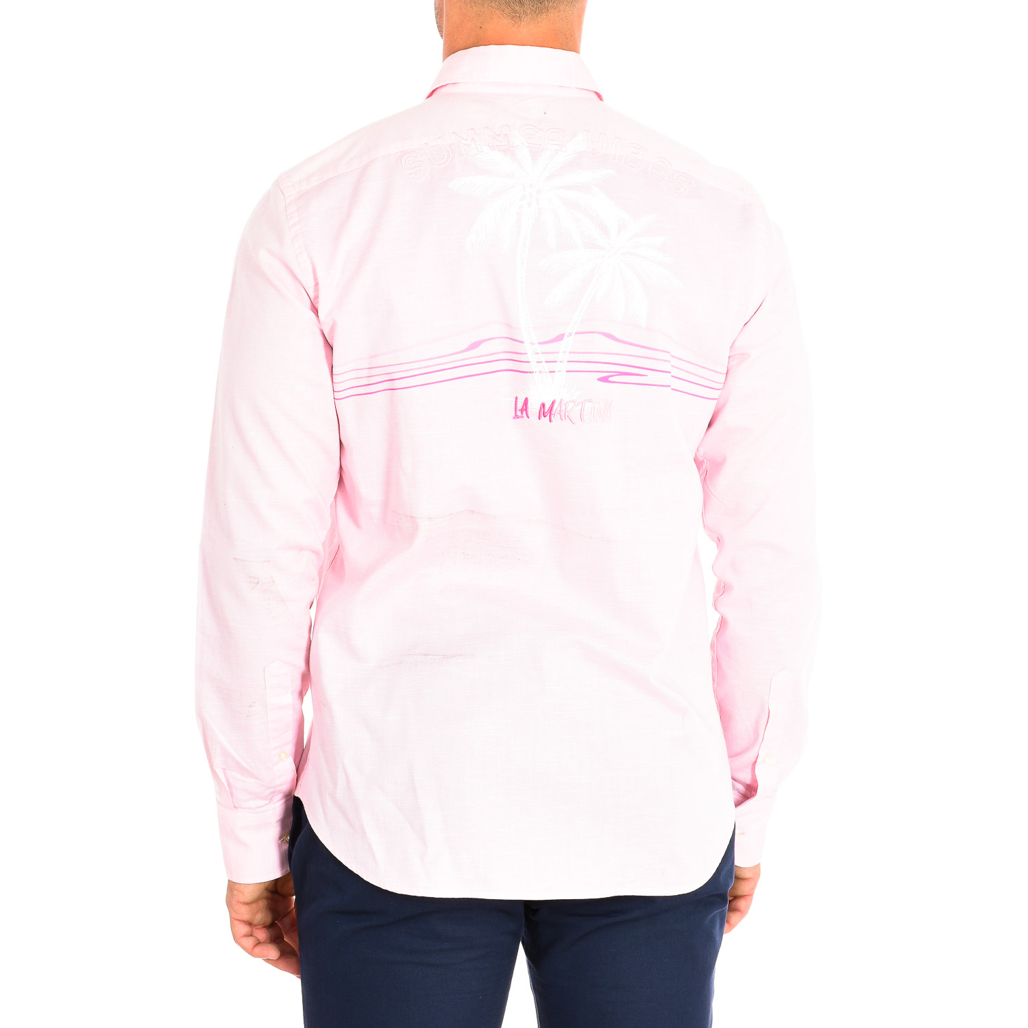 Camisa Homem Rosa