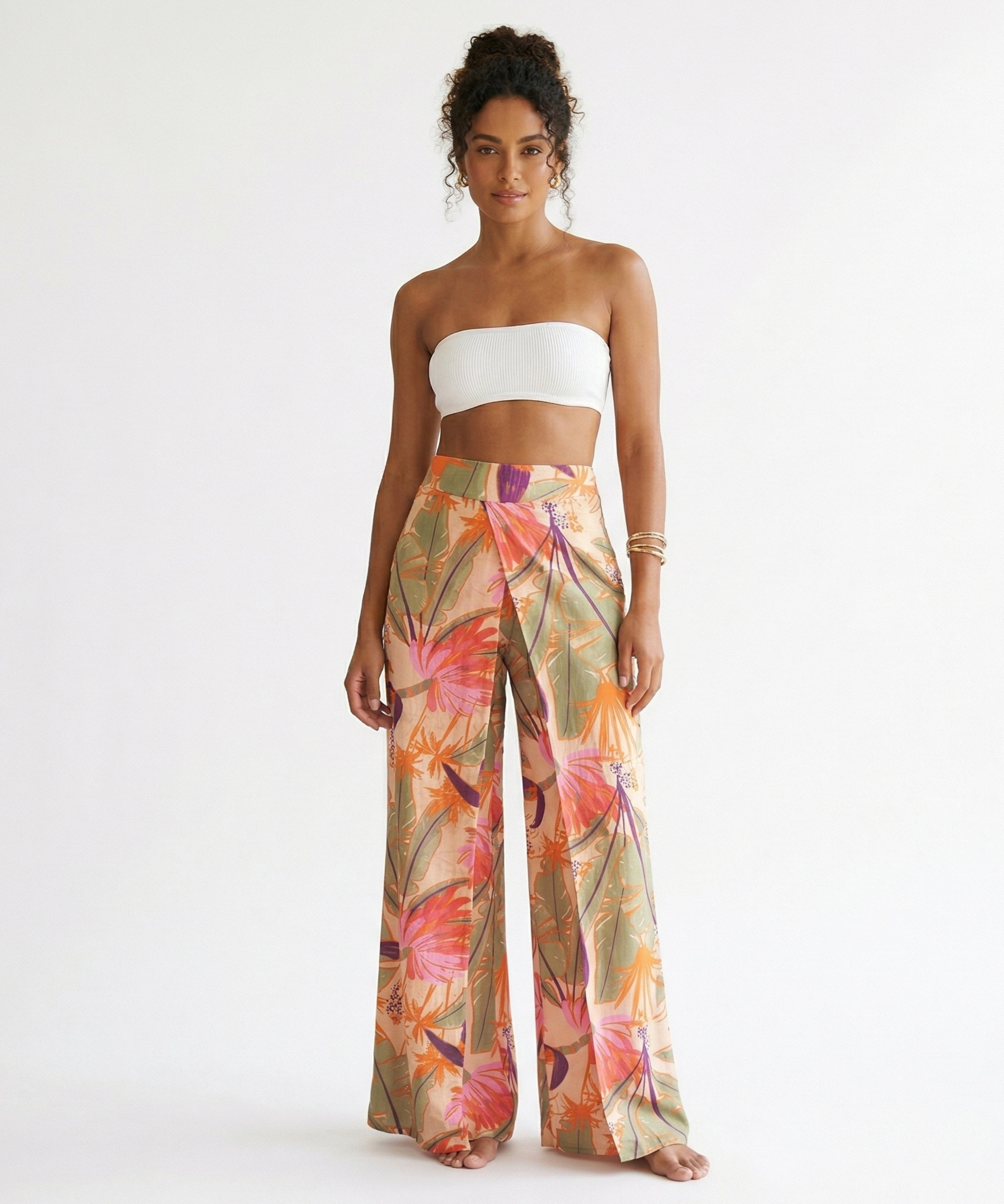 Calças de praia Oasis Multicolor