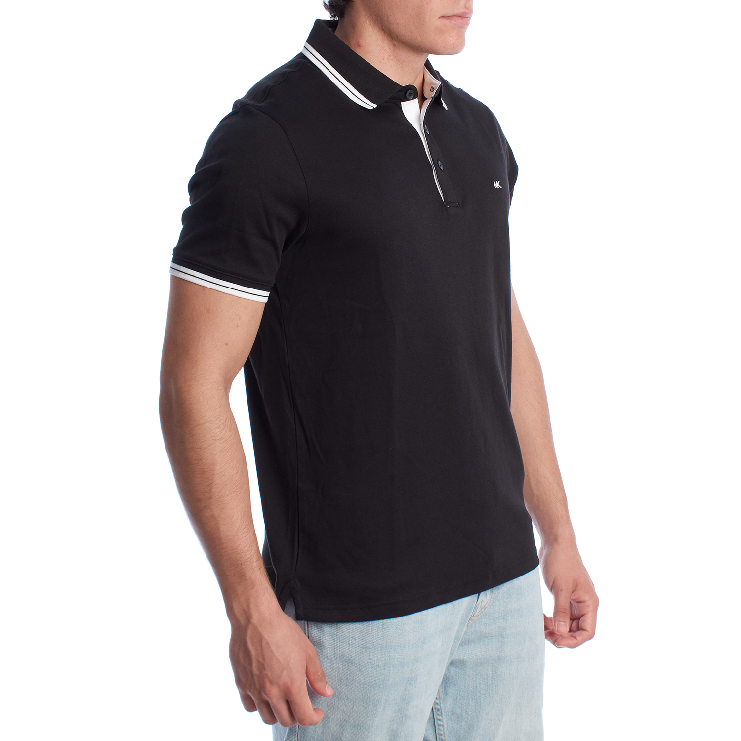 Pólo Homem Short Sleeve Preto