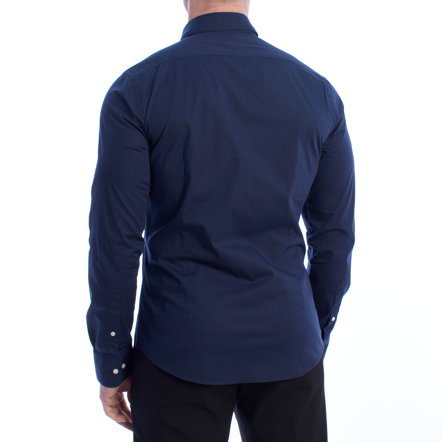 Camisa Homem Slim Fit Azul