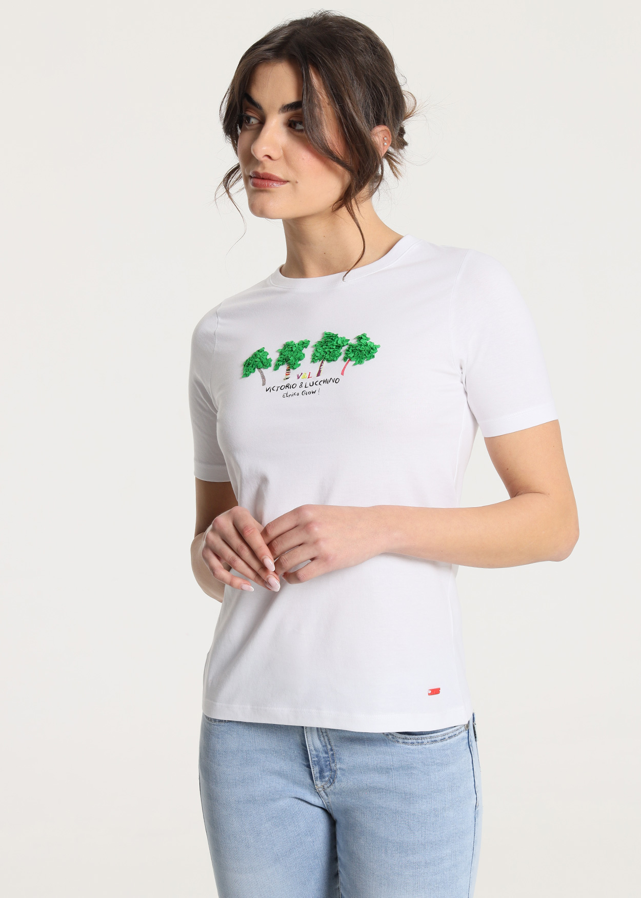 T-Shirt Senhora Branco