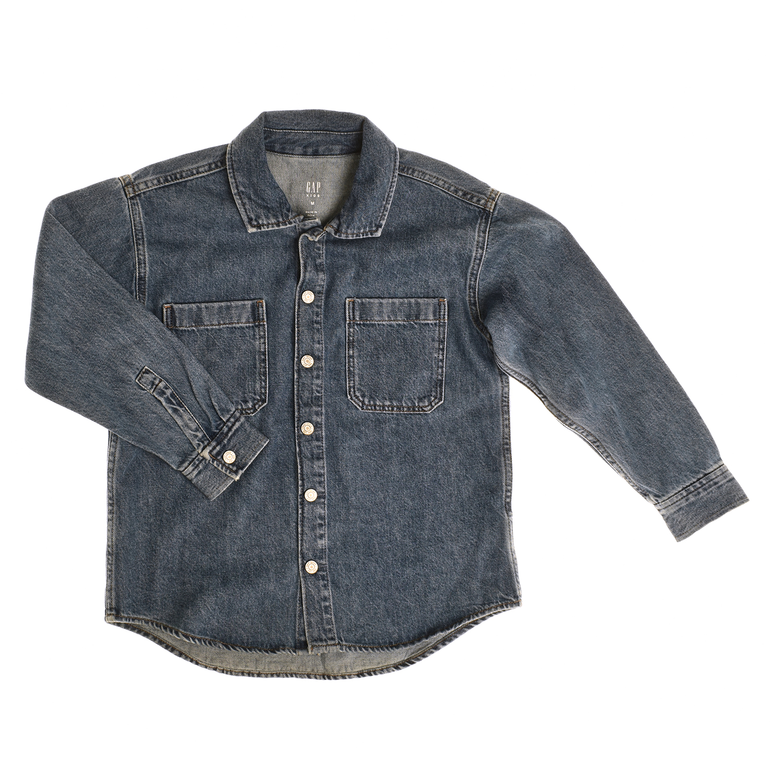 Casaco de Ganga Oversized Azul