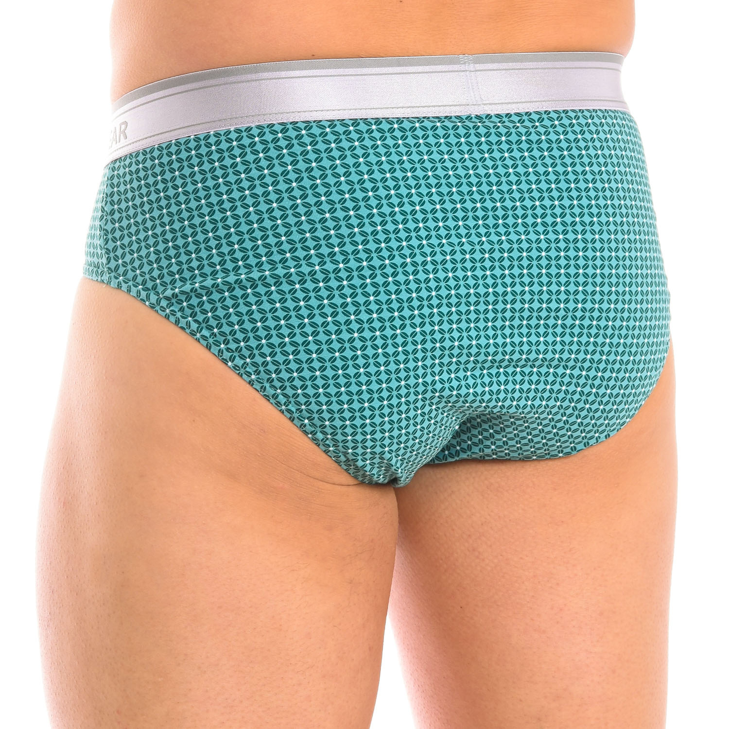 Pack 2 Slips Verde-Cinzento