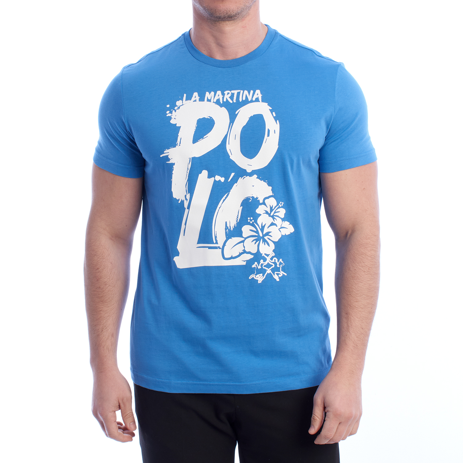 T-Shirt Homem Regular Fit Azul