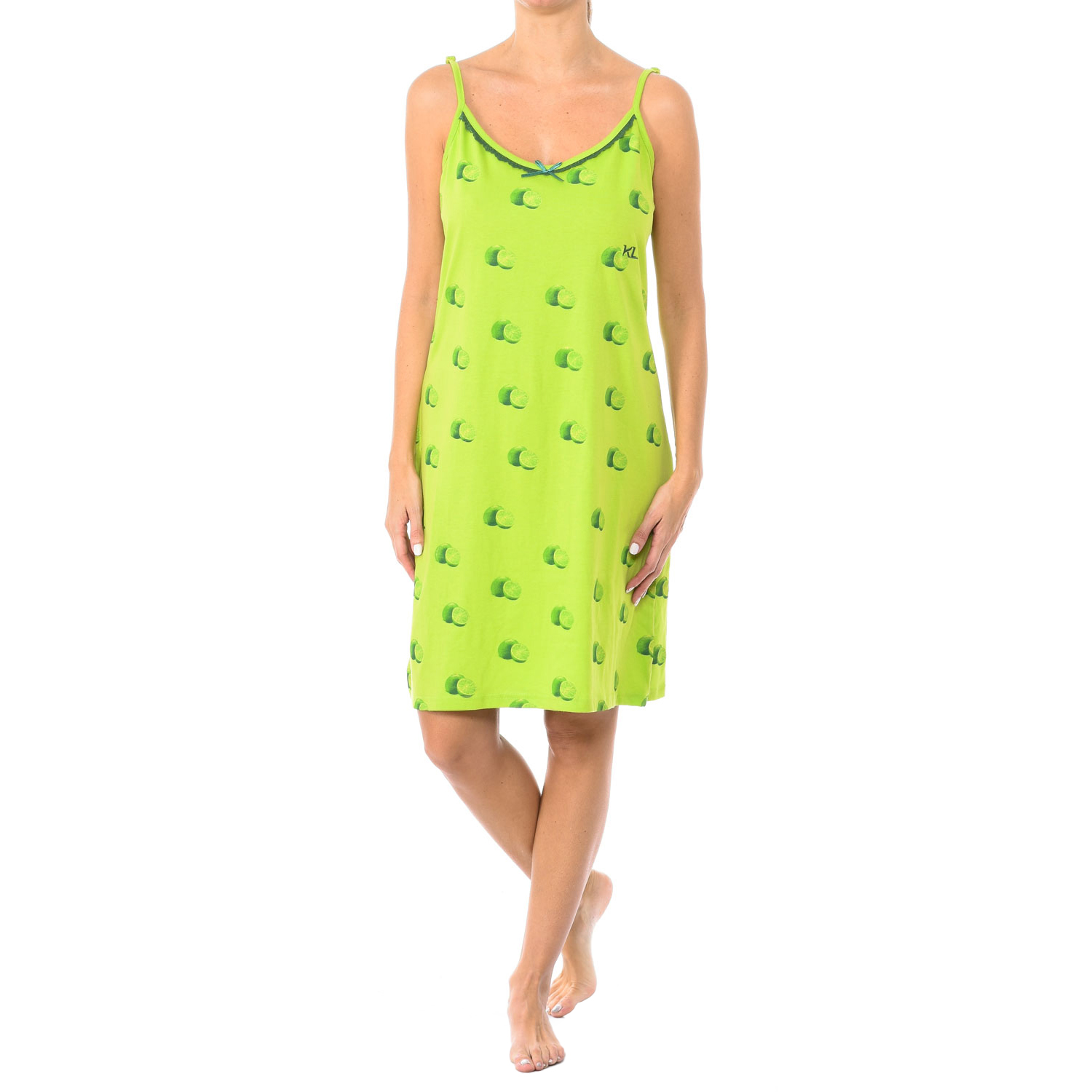 Vestido de Dormir Verde lima