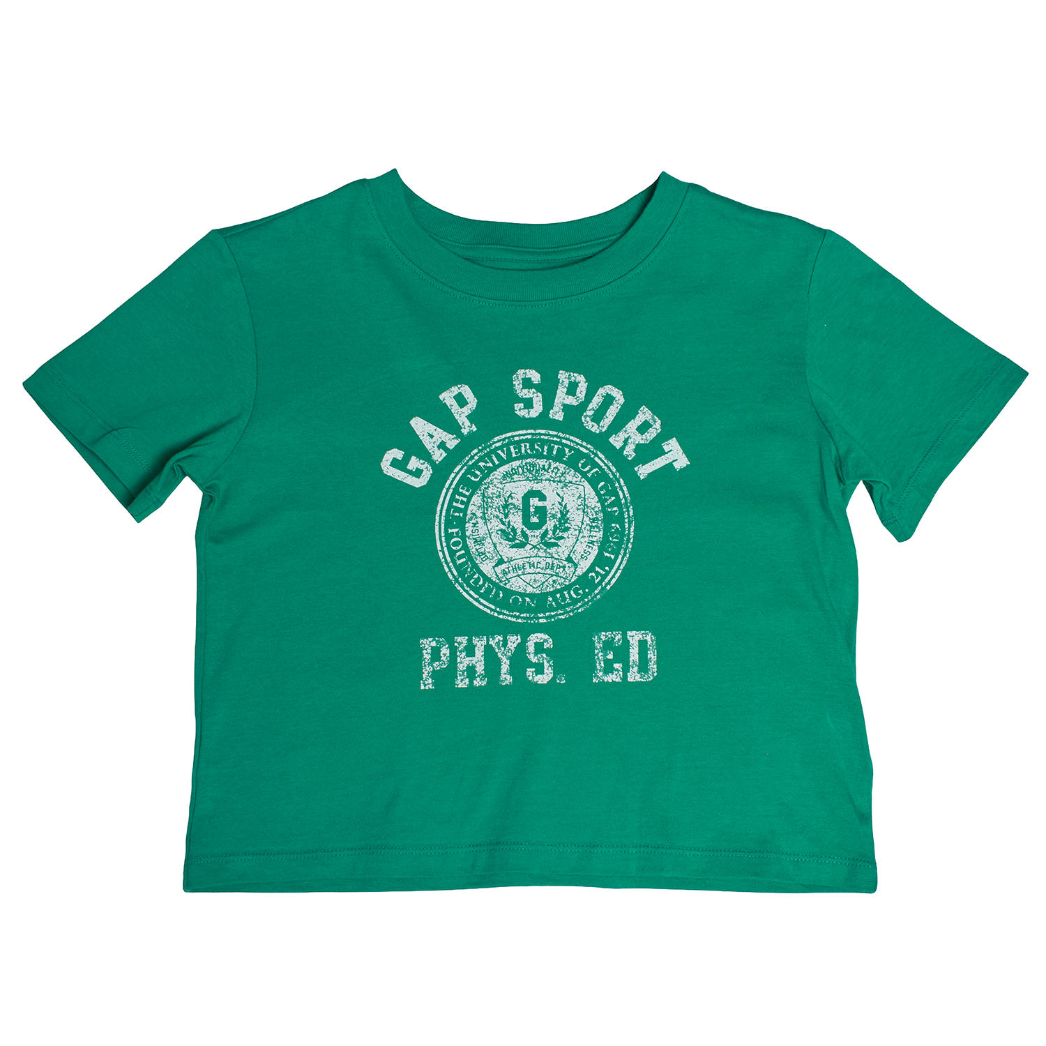 T-Shirt Sports Cropped Menina Verde