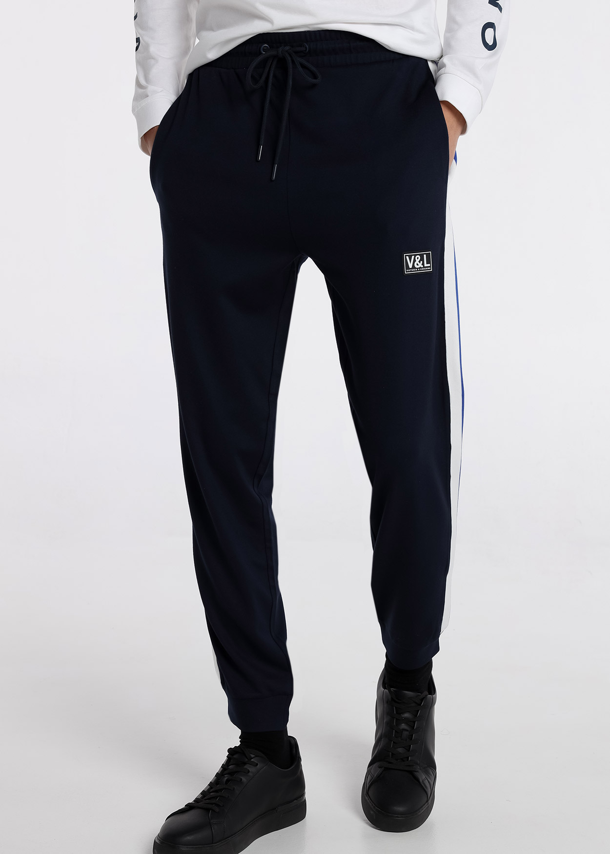 Calças Jogger Sport Homem Azul