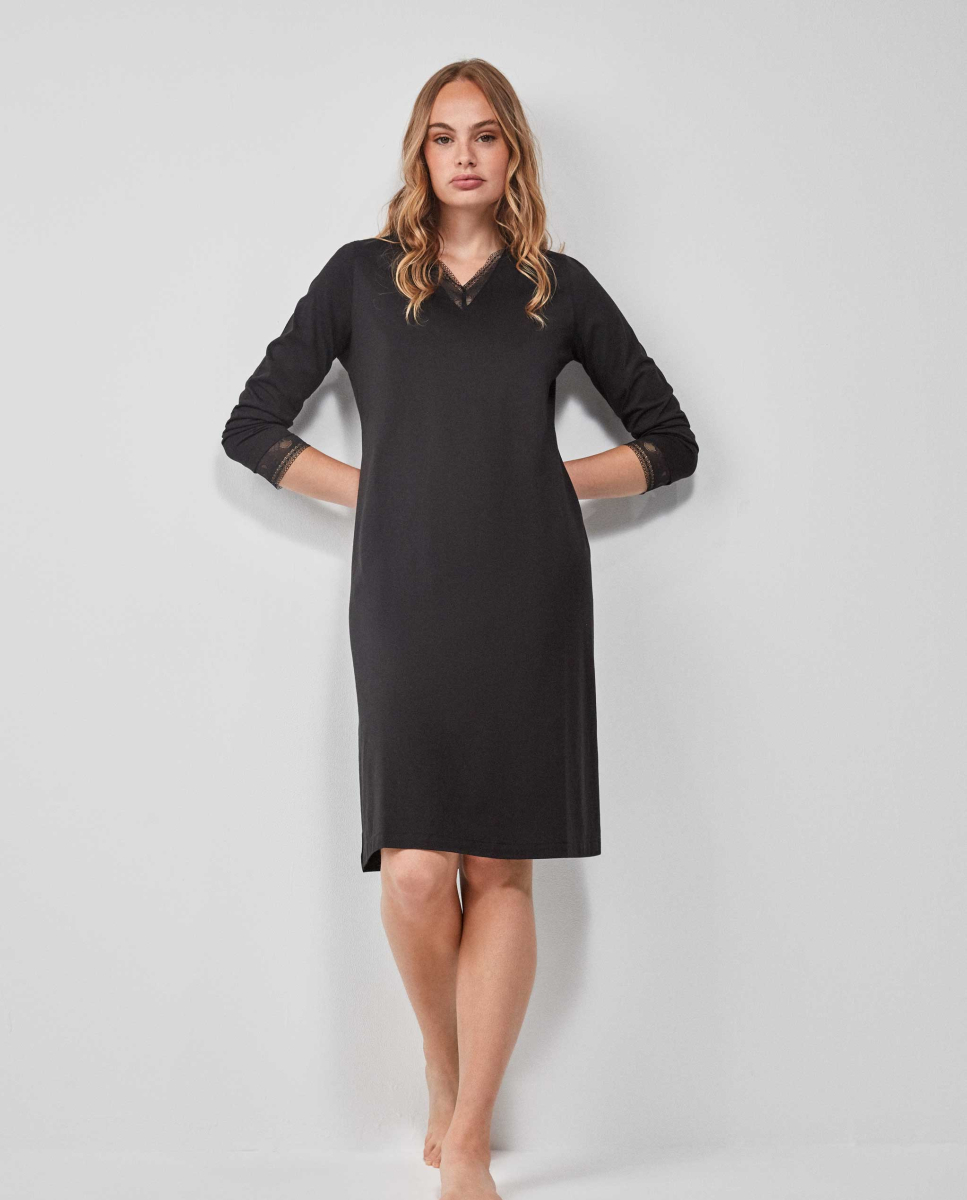 Vestido comprido Preto