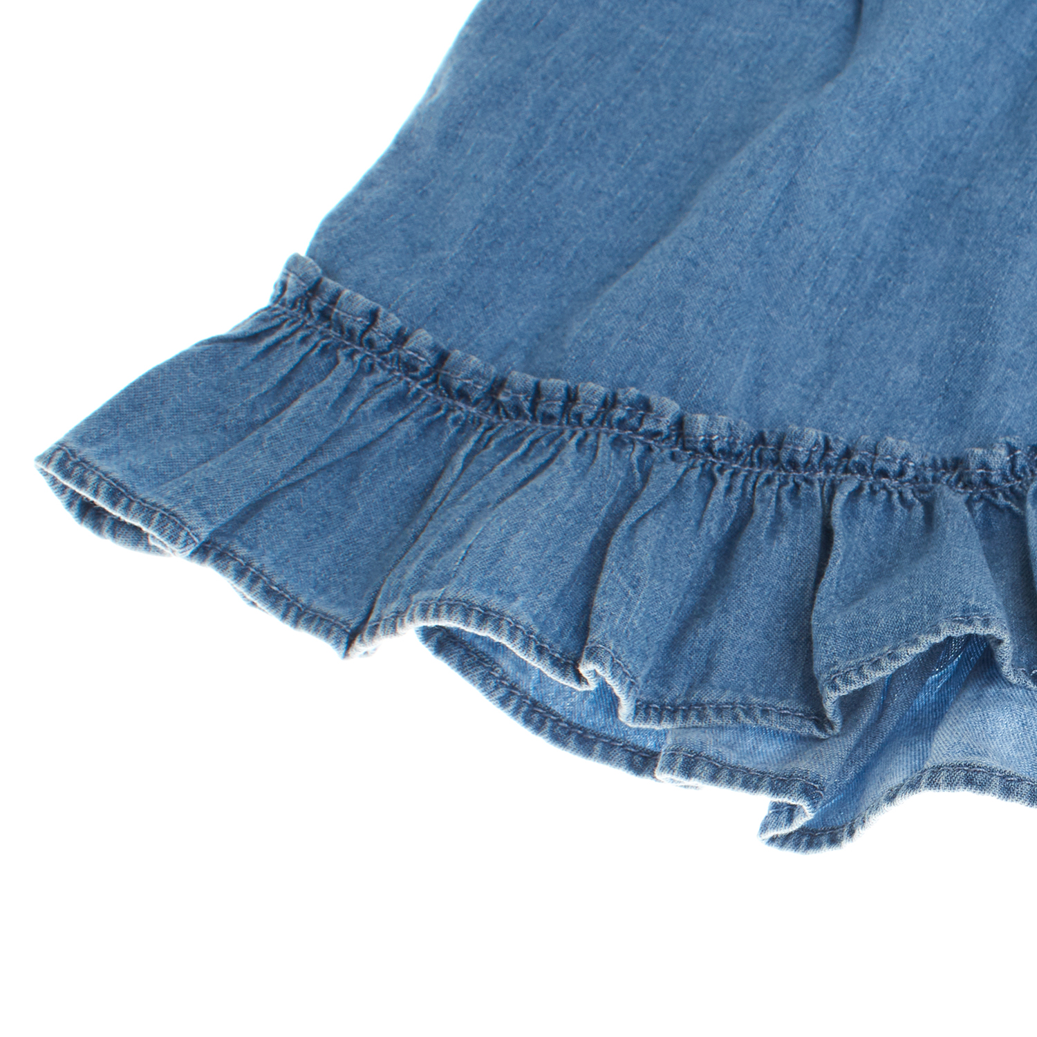 Top de Alças Menina Azul