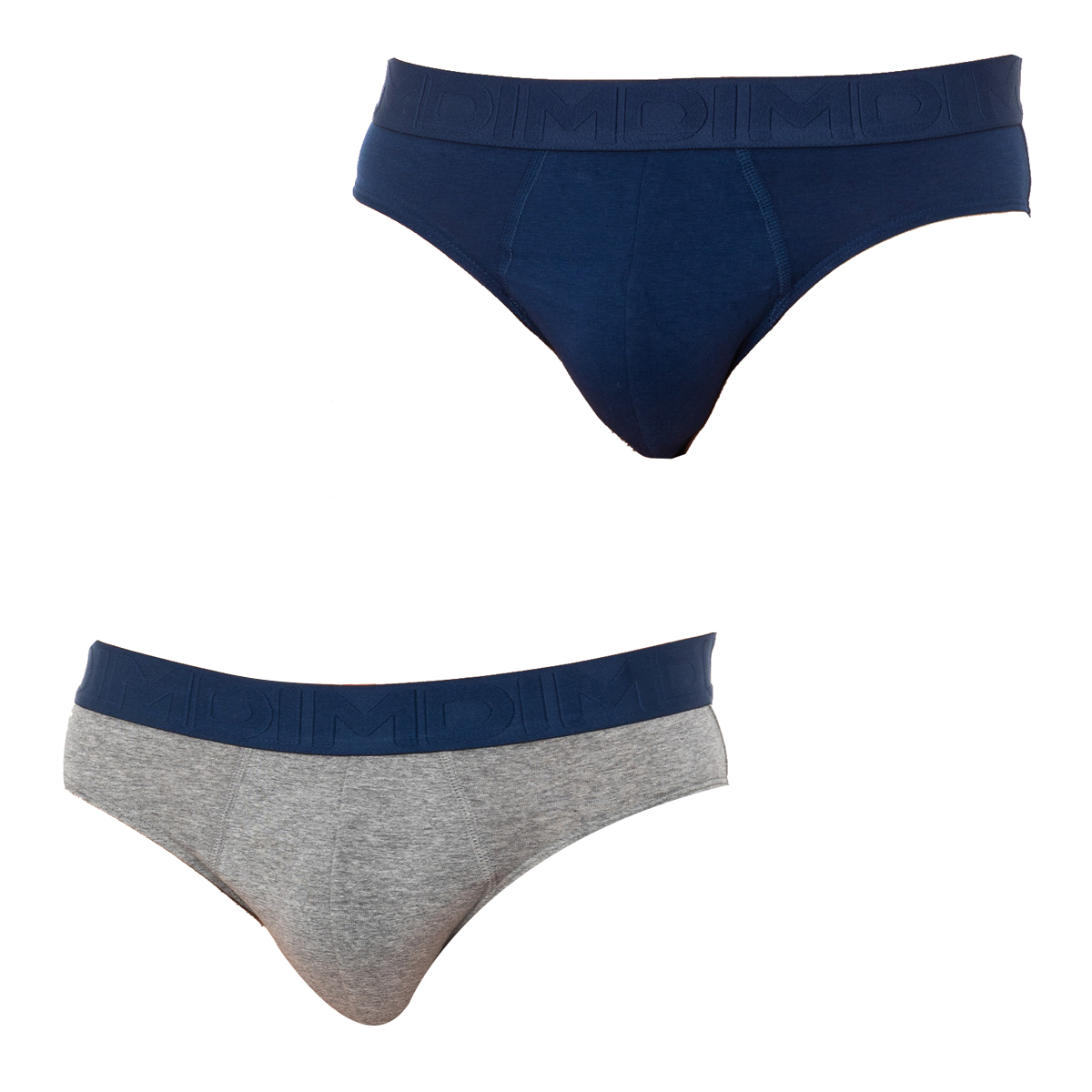 Pack 2 Slips Homem Azul Escuro e Cinzento