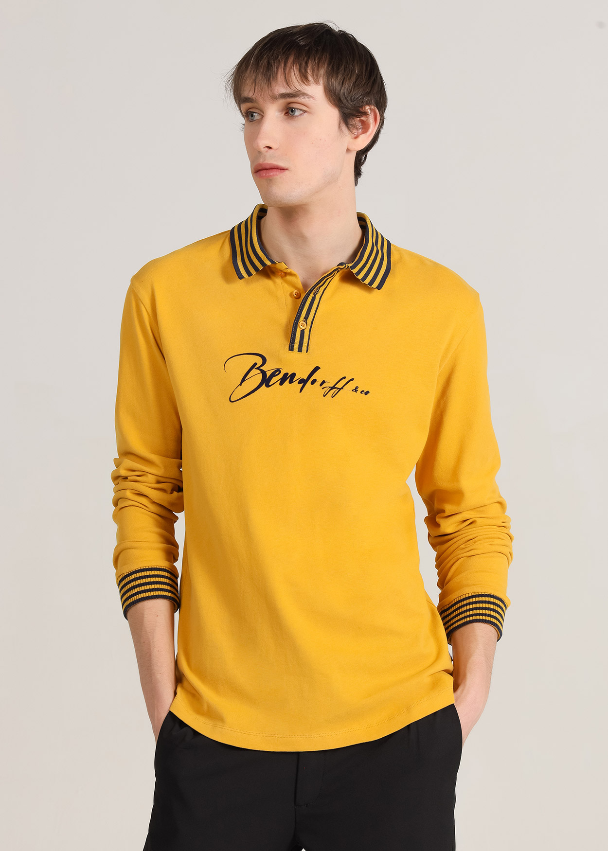 Pólo manga curta Laranja