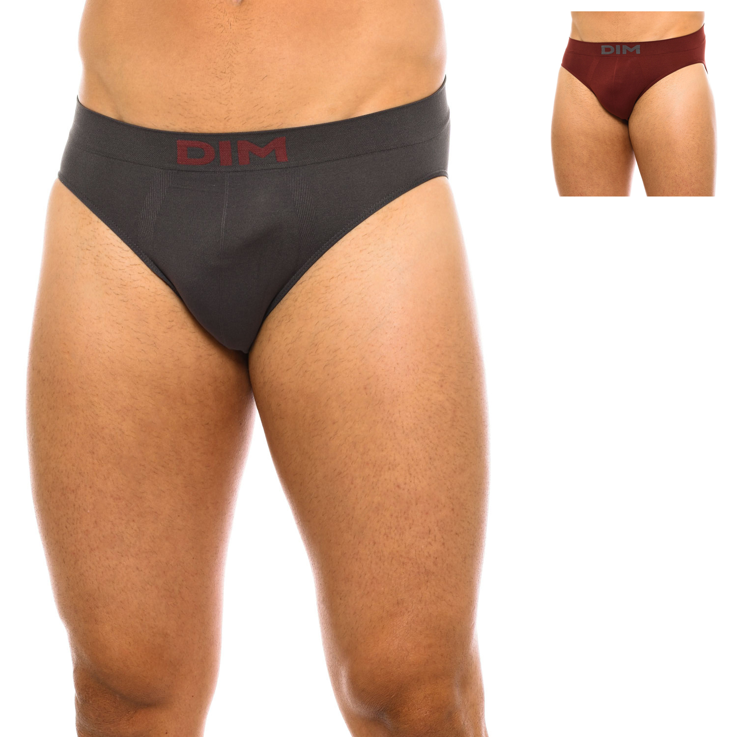 Pack 2 Slips Homem Vermelho e Cinzento