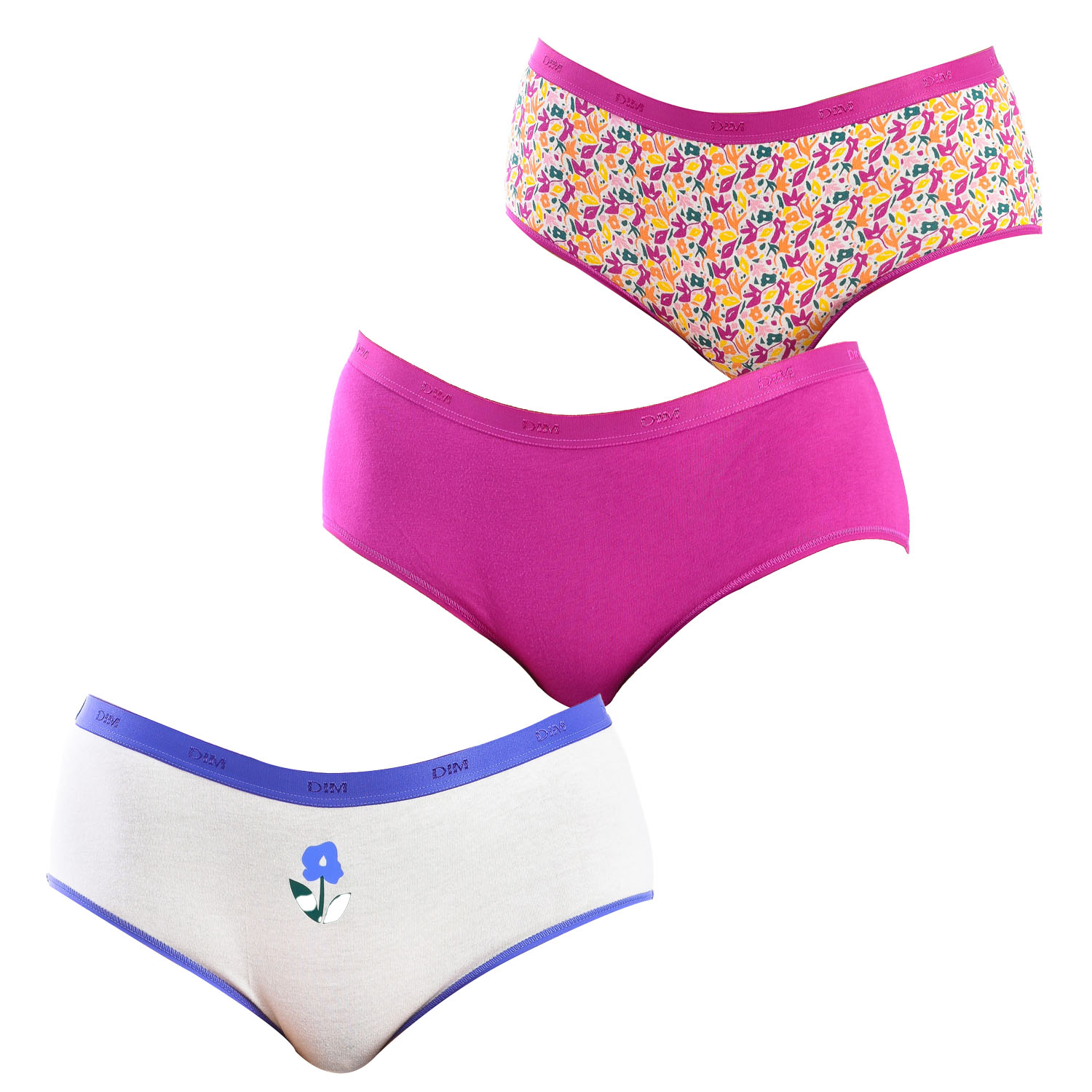 Pack 3 Culottes Senhora MultiCor