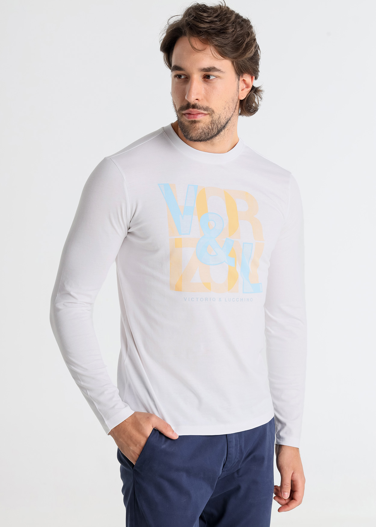 Camisola Homem Branco