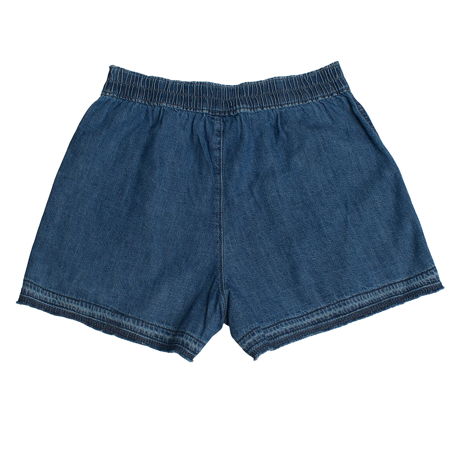 Calções de Ganga Menina Azul