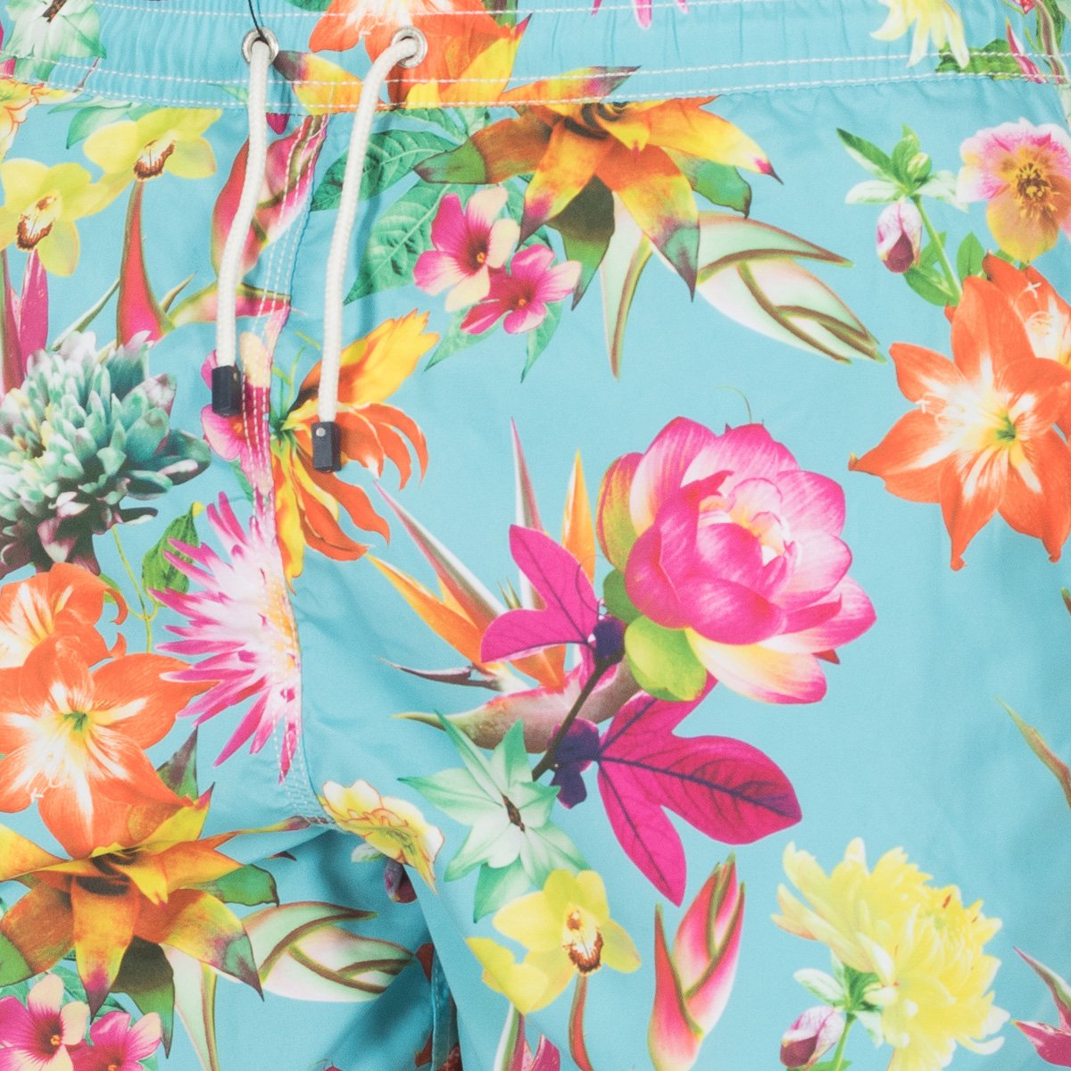 Calções Banho Homem Multicor com Padrão Floral