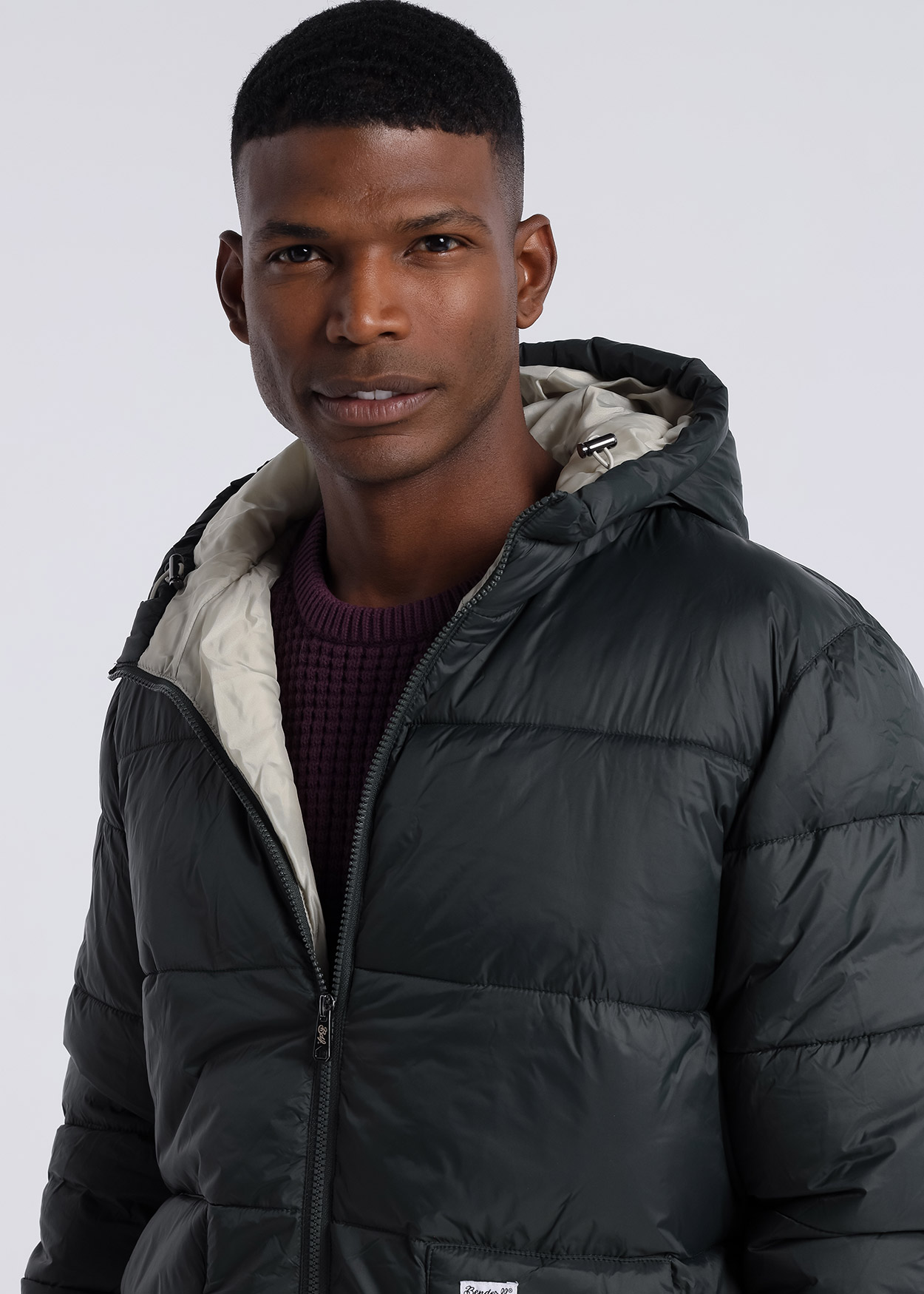 Blusão Acolchoado Verde