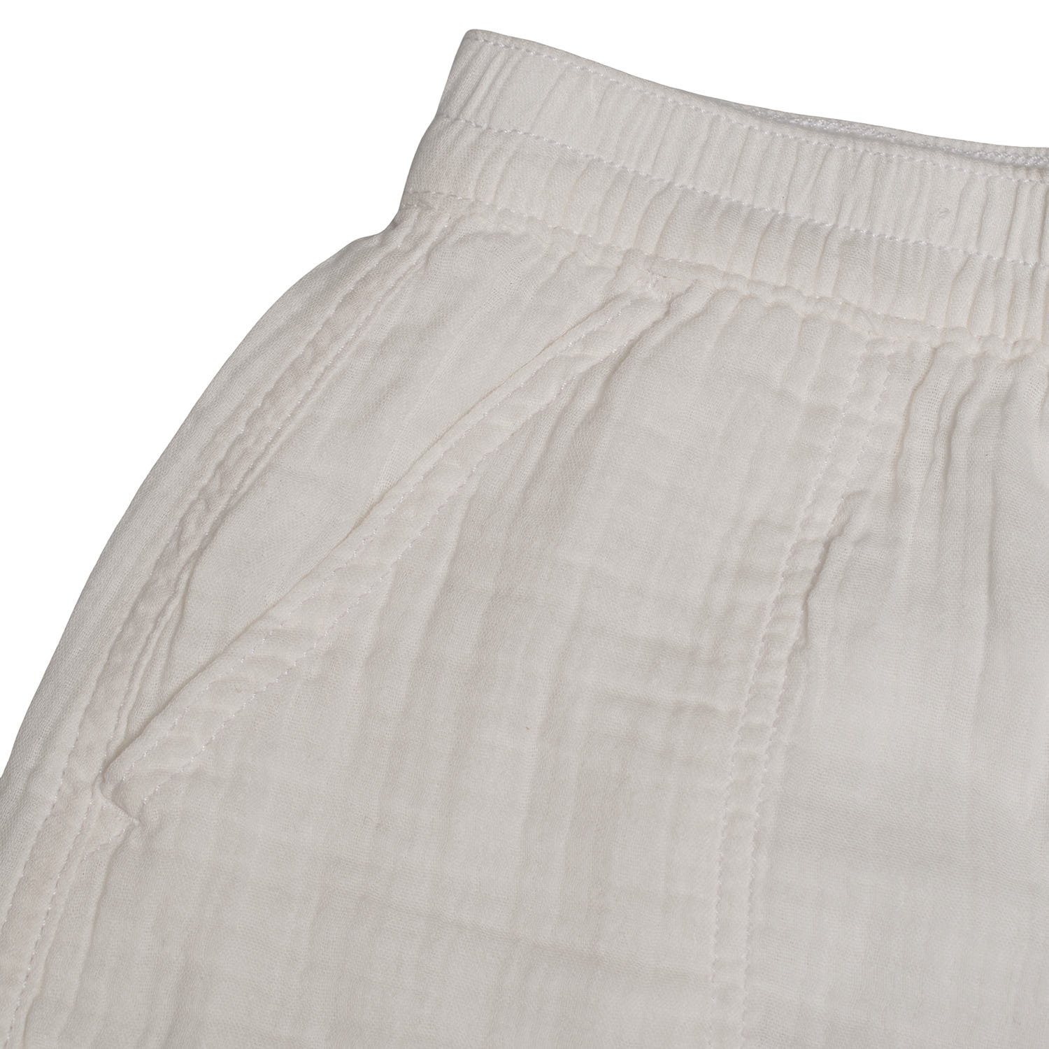 Calções Chiffon Menina Branco