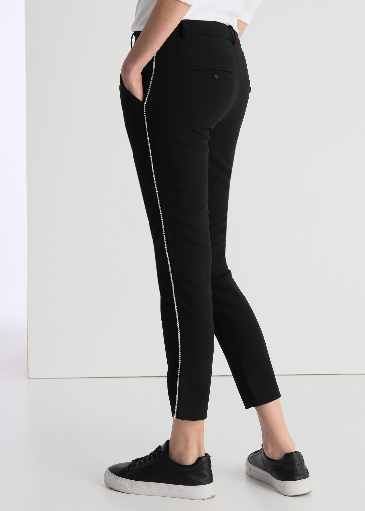 Calças formais Senhora Preto