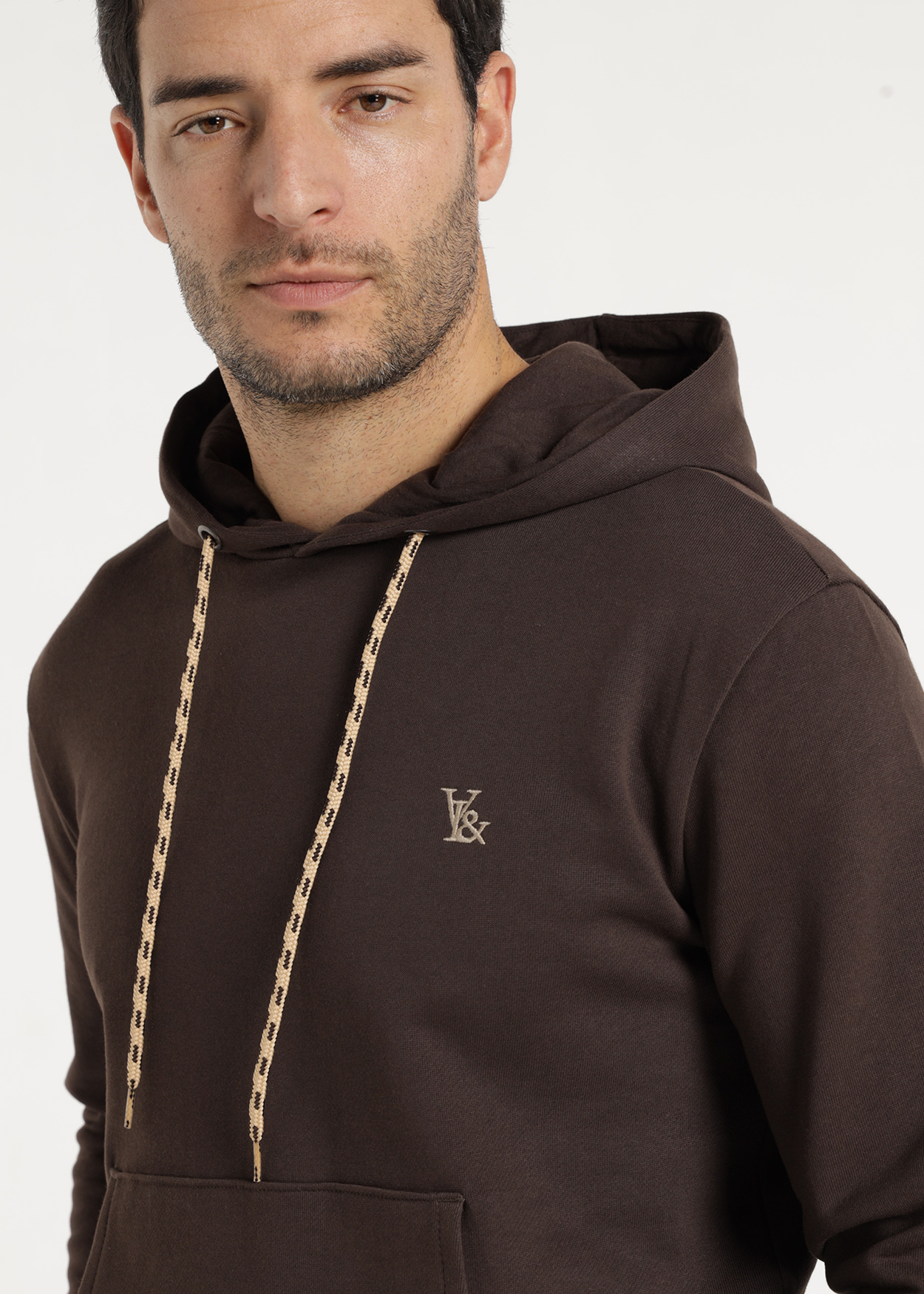 Sweatshirt Homem Castanho