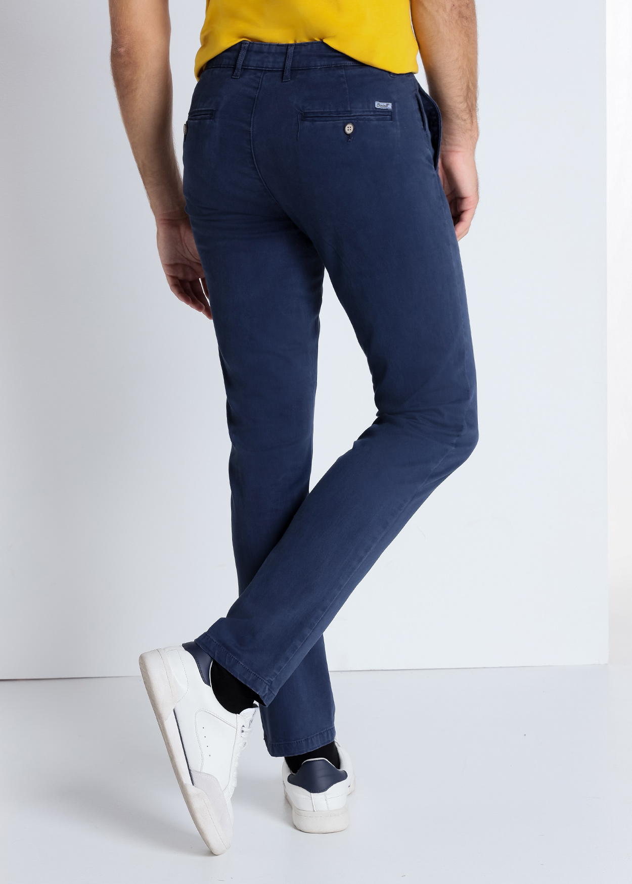 Calça Chino Slim Fit Azul