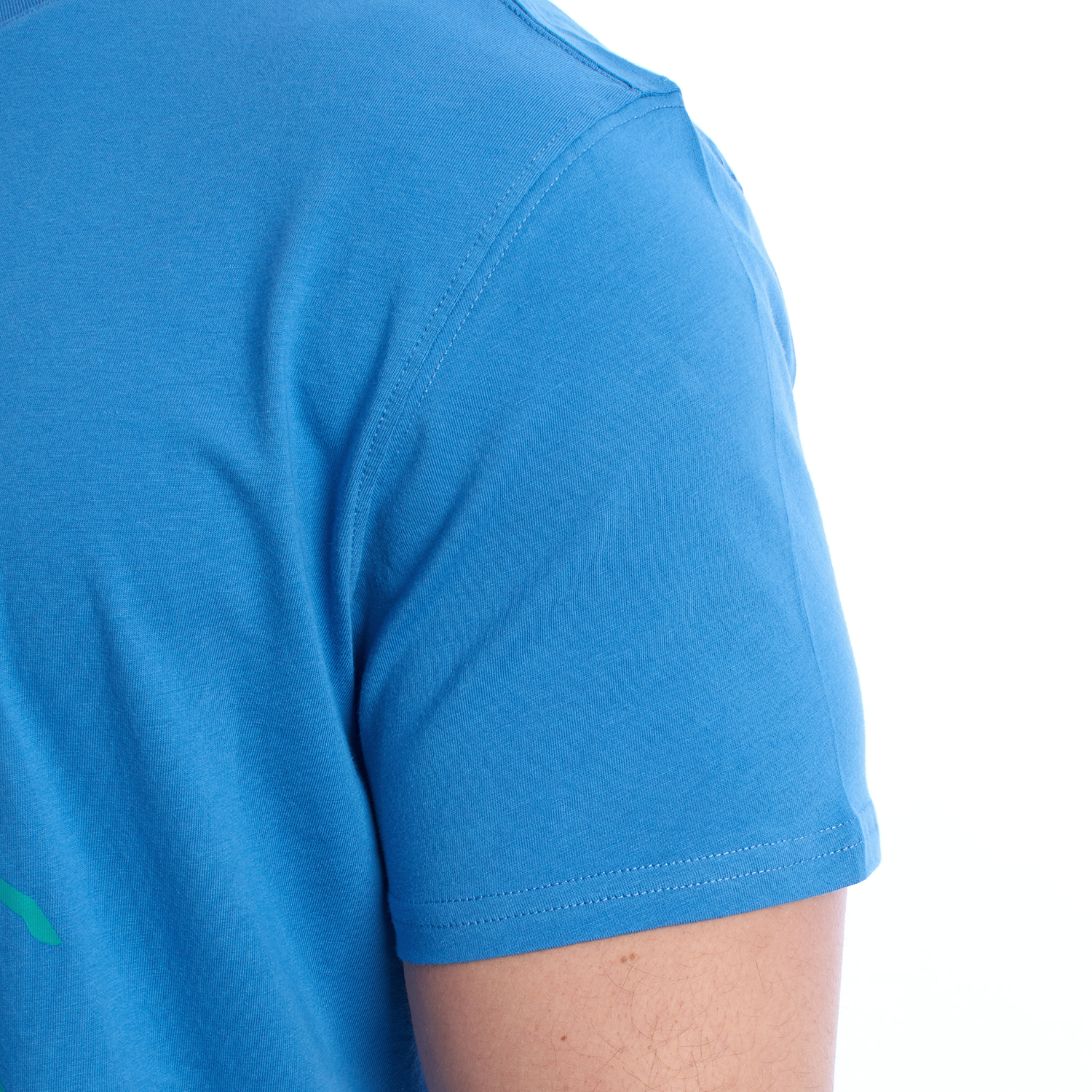 T-Shirt Homem Regular Fit Azul