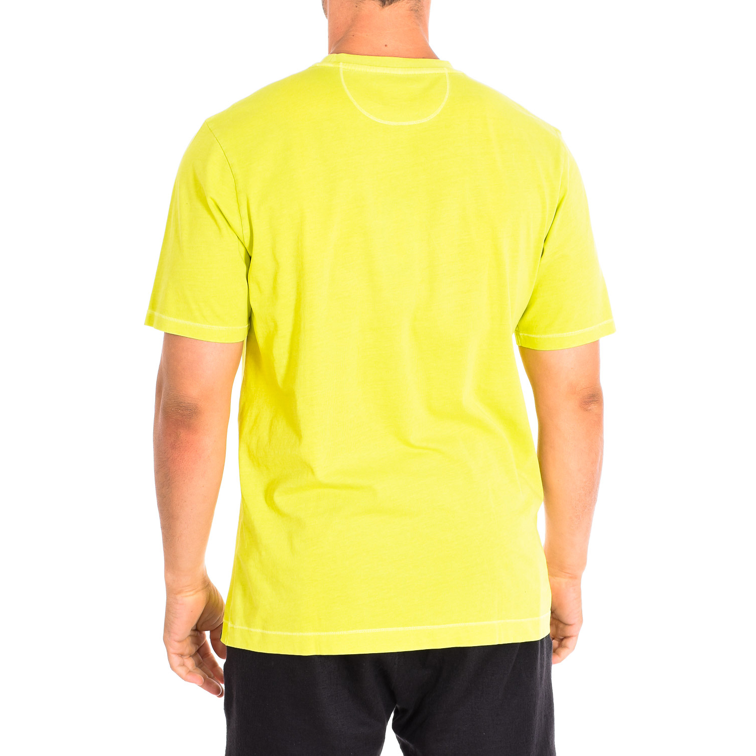 T-Shirt Homem Amarelo