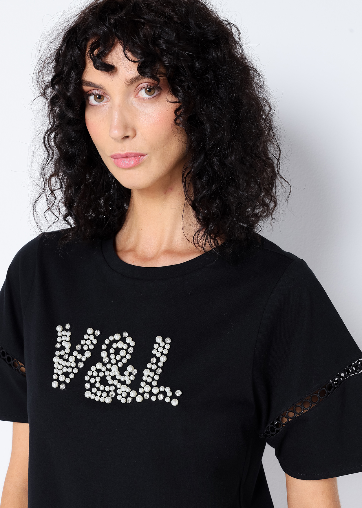 T-Shirt Senhora Preto