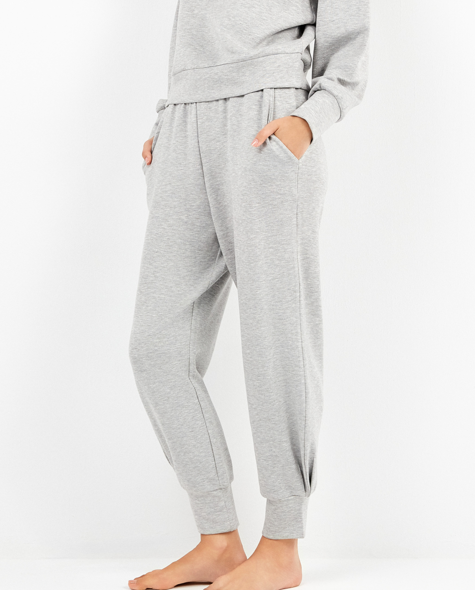 Calças Jogger Cinzento