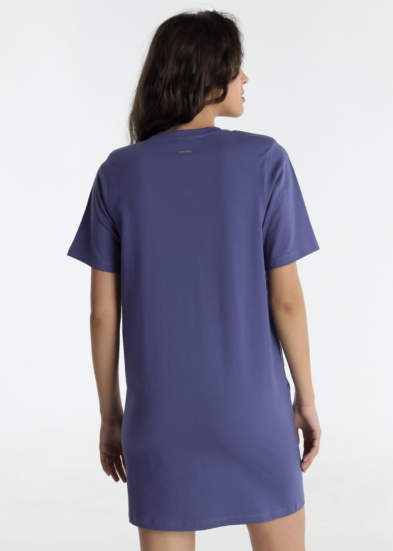 Vestido Curto Senhora Azul