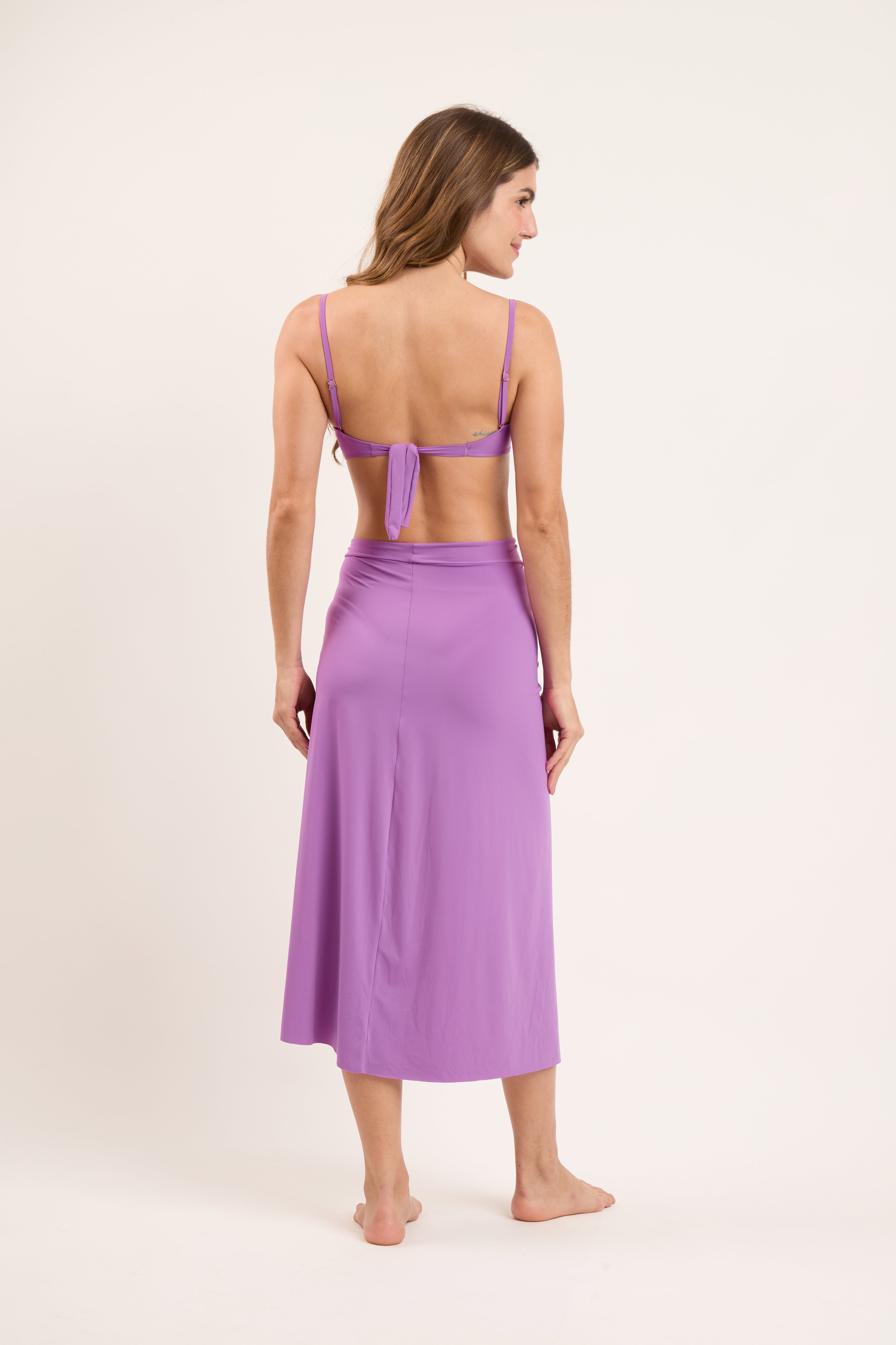 Saia Comprida Bio-Floreira Roxo