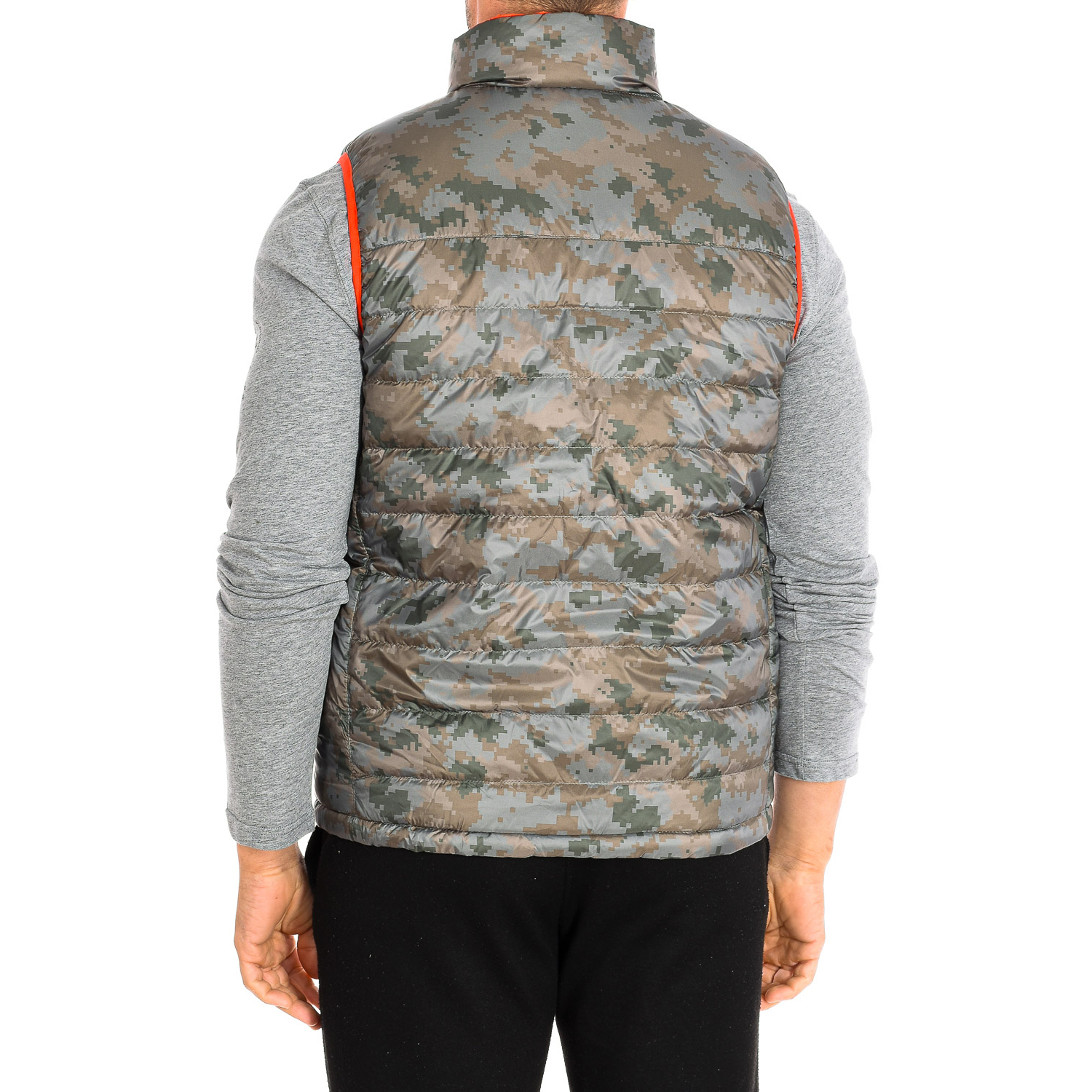 Colete Acolchoado Homem Cinzento