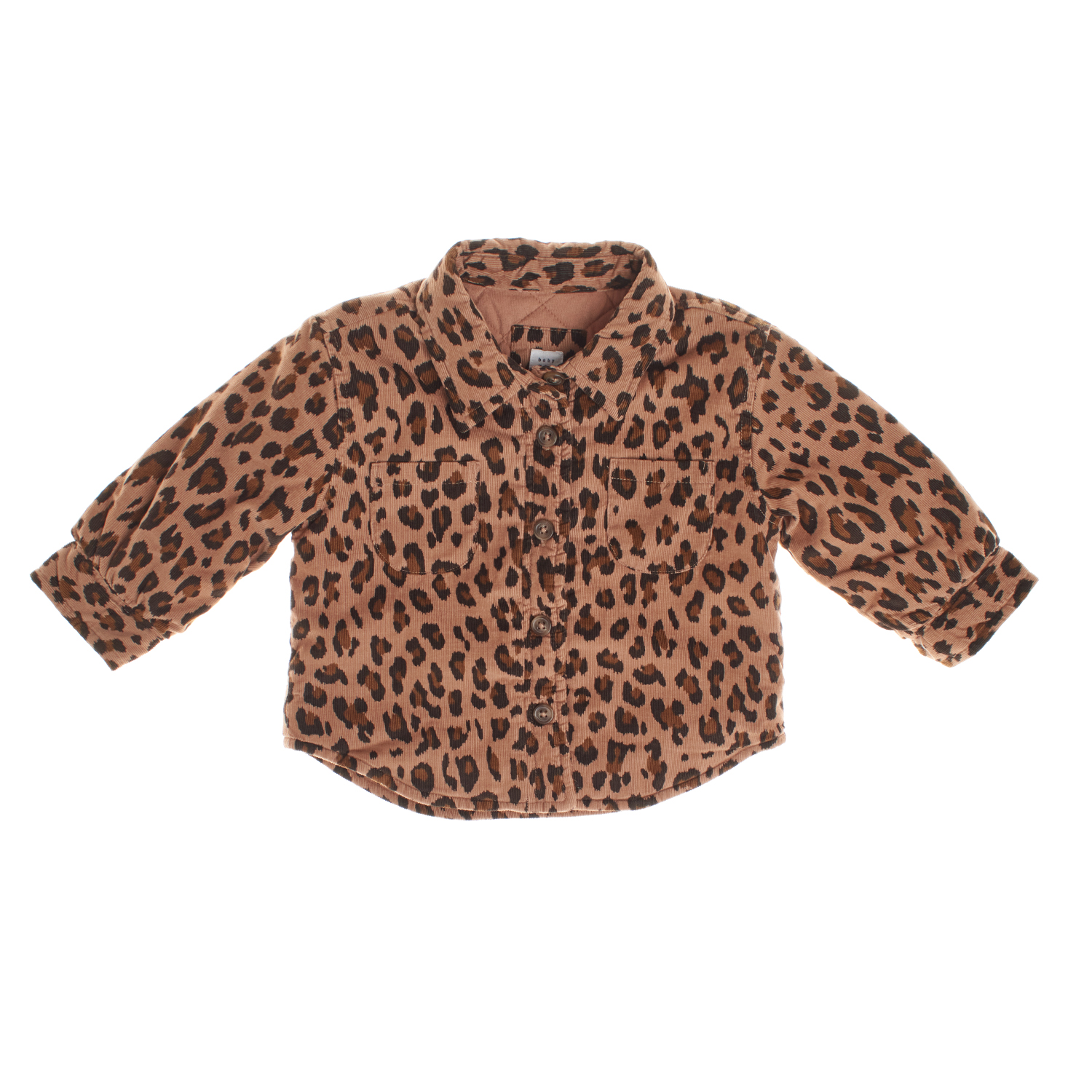 Casaco de bombazine Menina Castanho