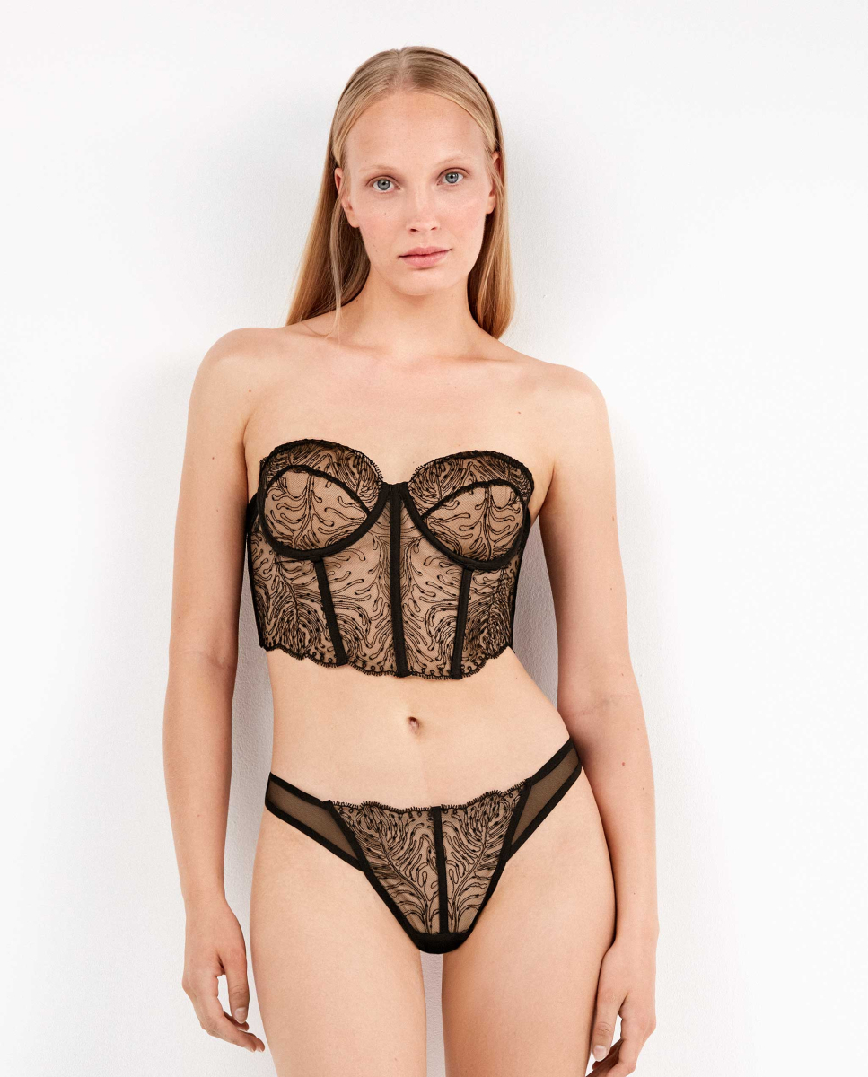 Cueca brasileira Preto