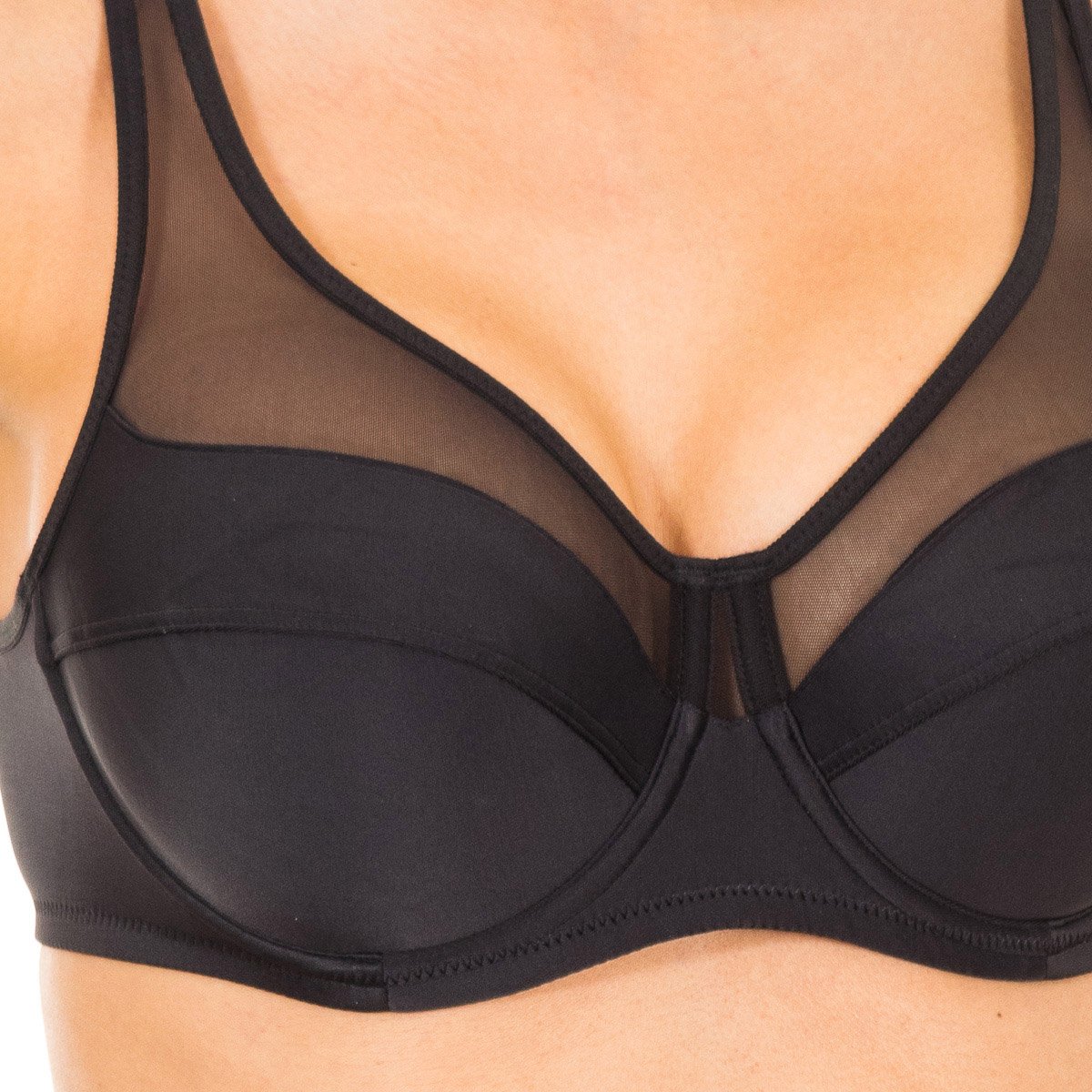 Soutien Senhora Generous com Aros Preto