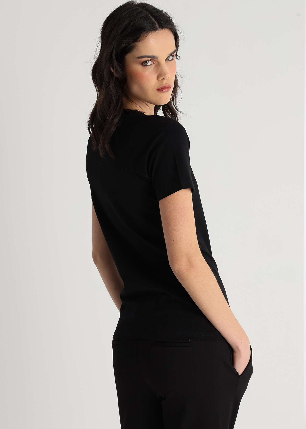 T-Shirt Senhora Preto