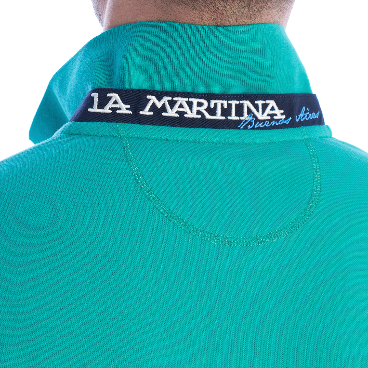 Pólo Homem Slim Fit Verde