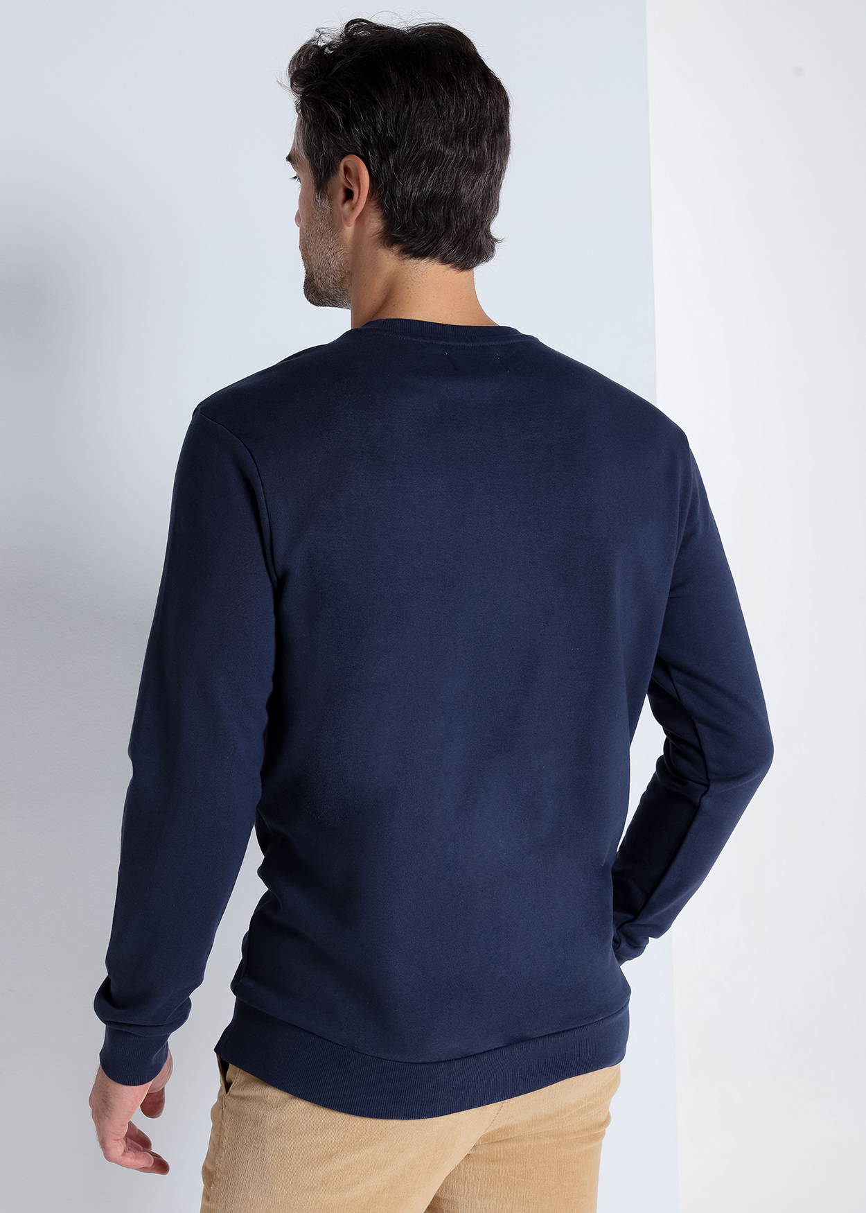 Sweatshirt básica Azul