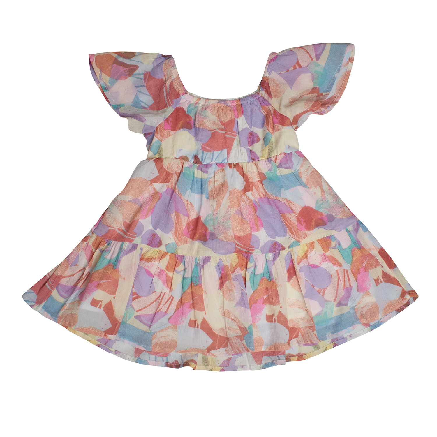 Vestido Floral Menina MultiCor