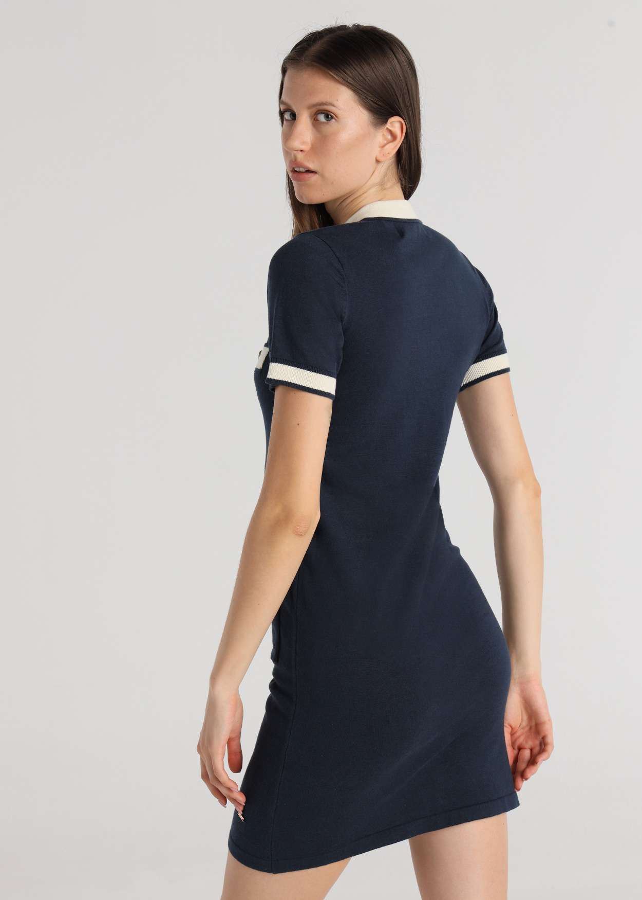 Vestido de malha Senhora Azul