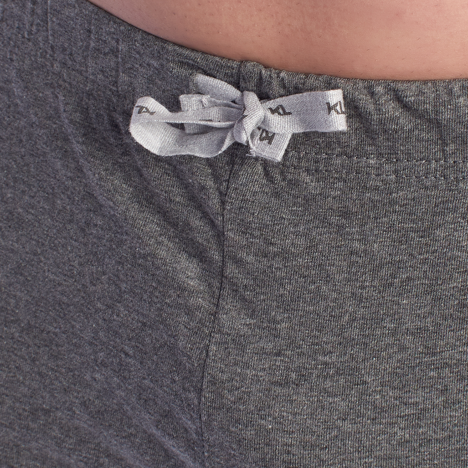 Pijama de Manga Curta Cinzento Escuro