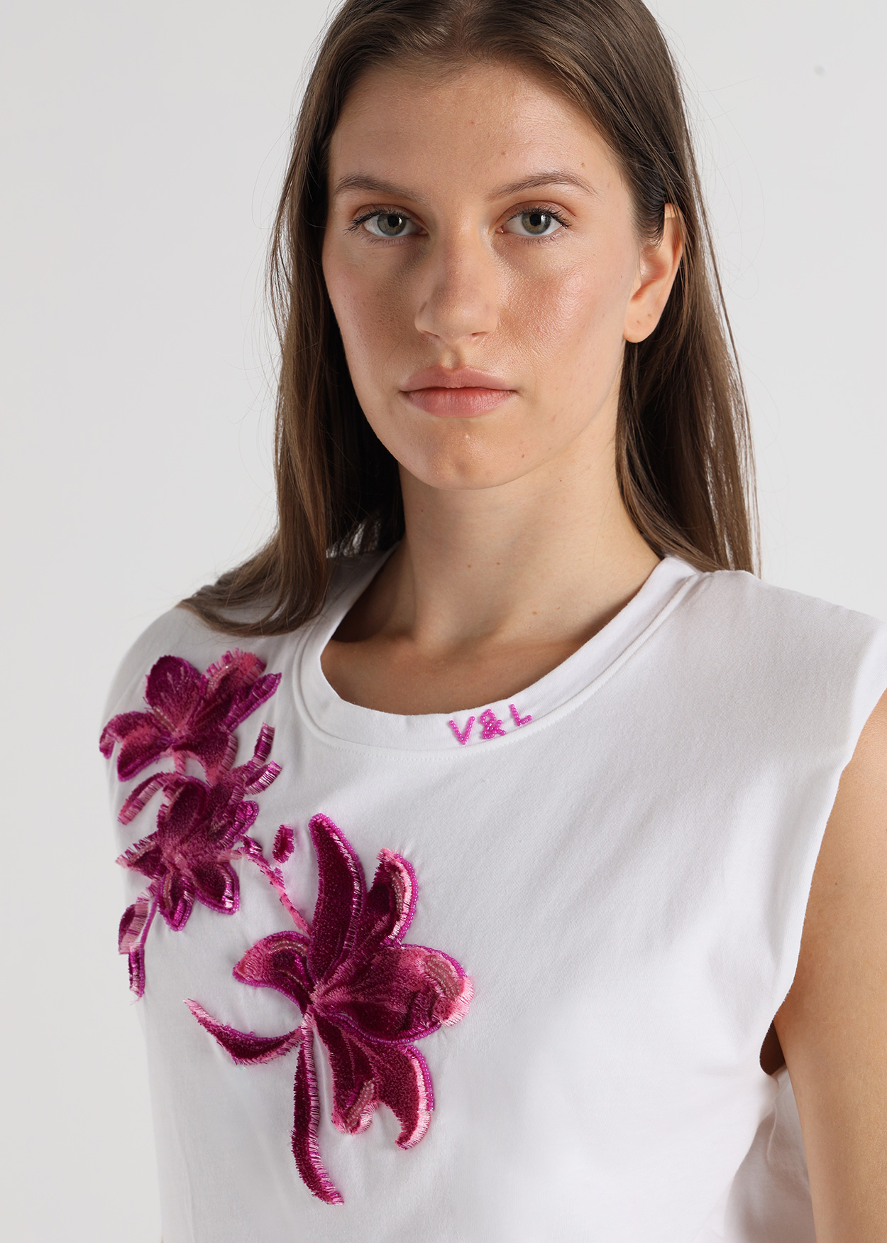 T-Shirt Senhora Branco