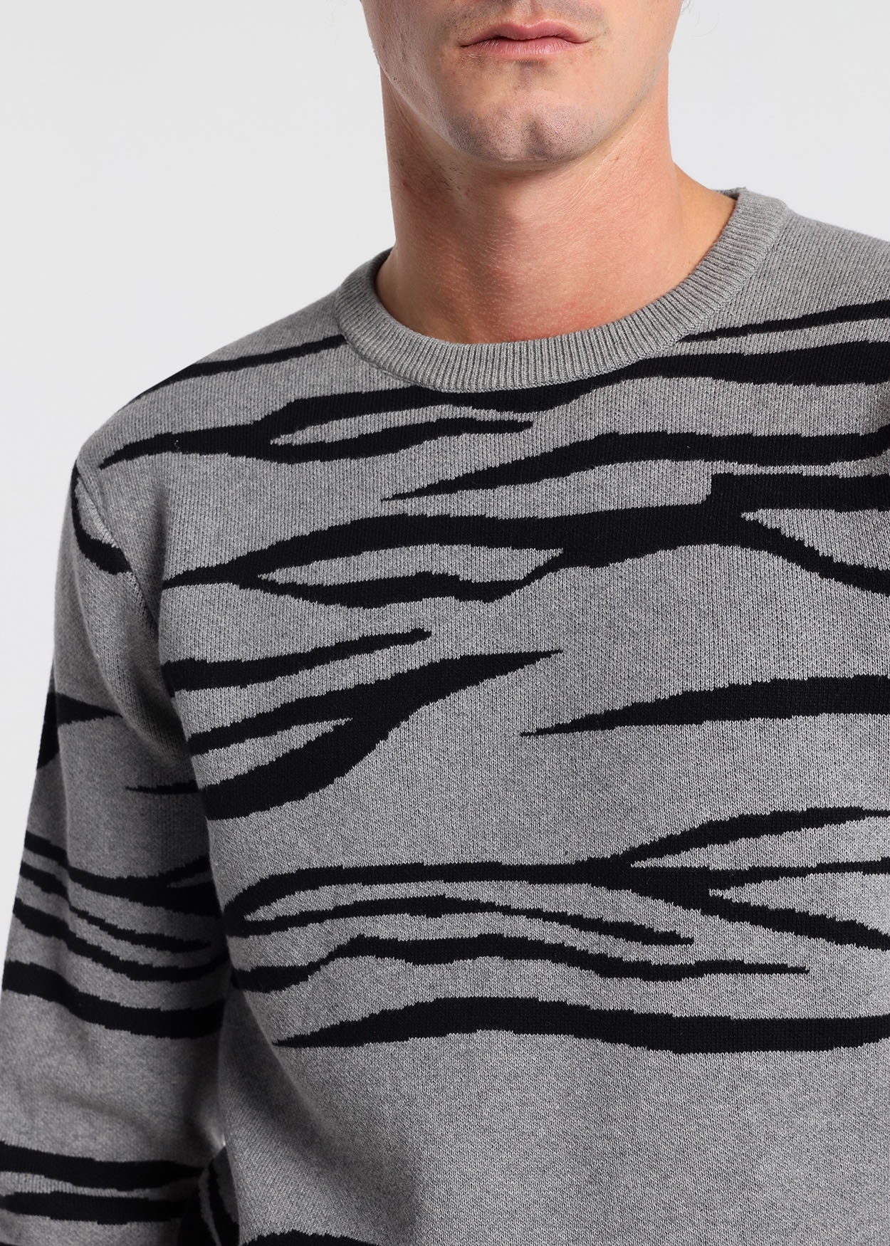 Pullover Jacquard Multicor