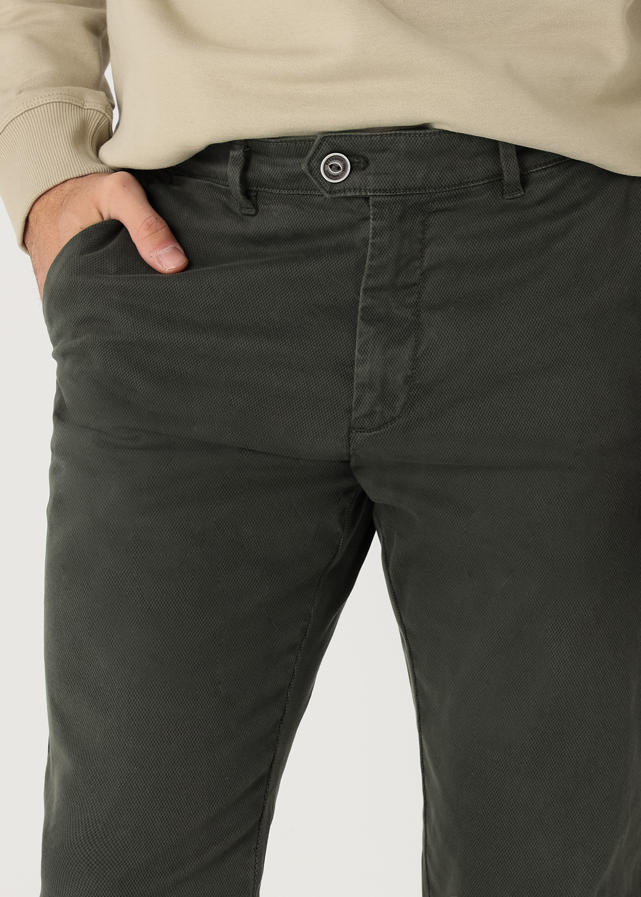 Calça Chino Slim Fit Verde