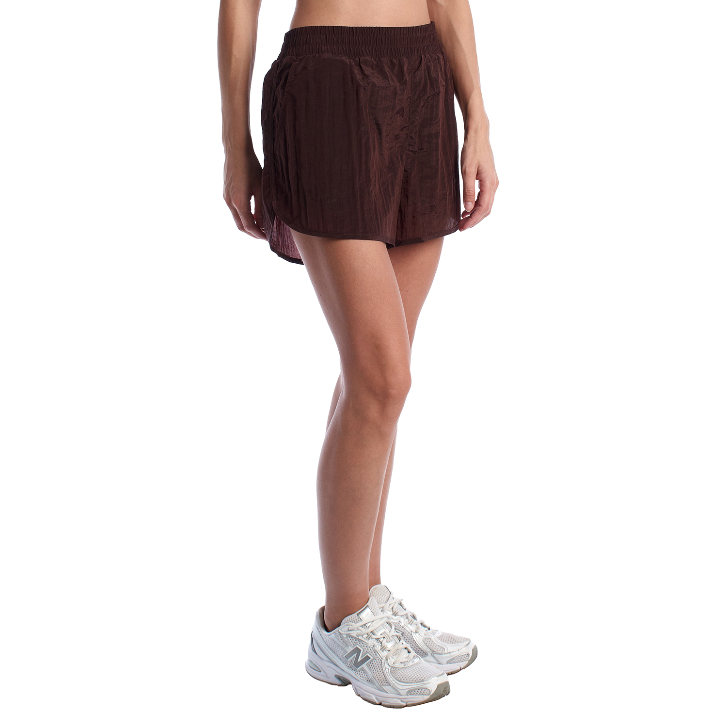 Calções de Corrida Castanho