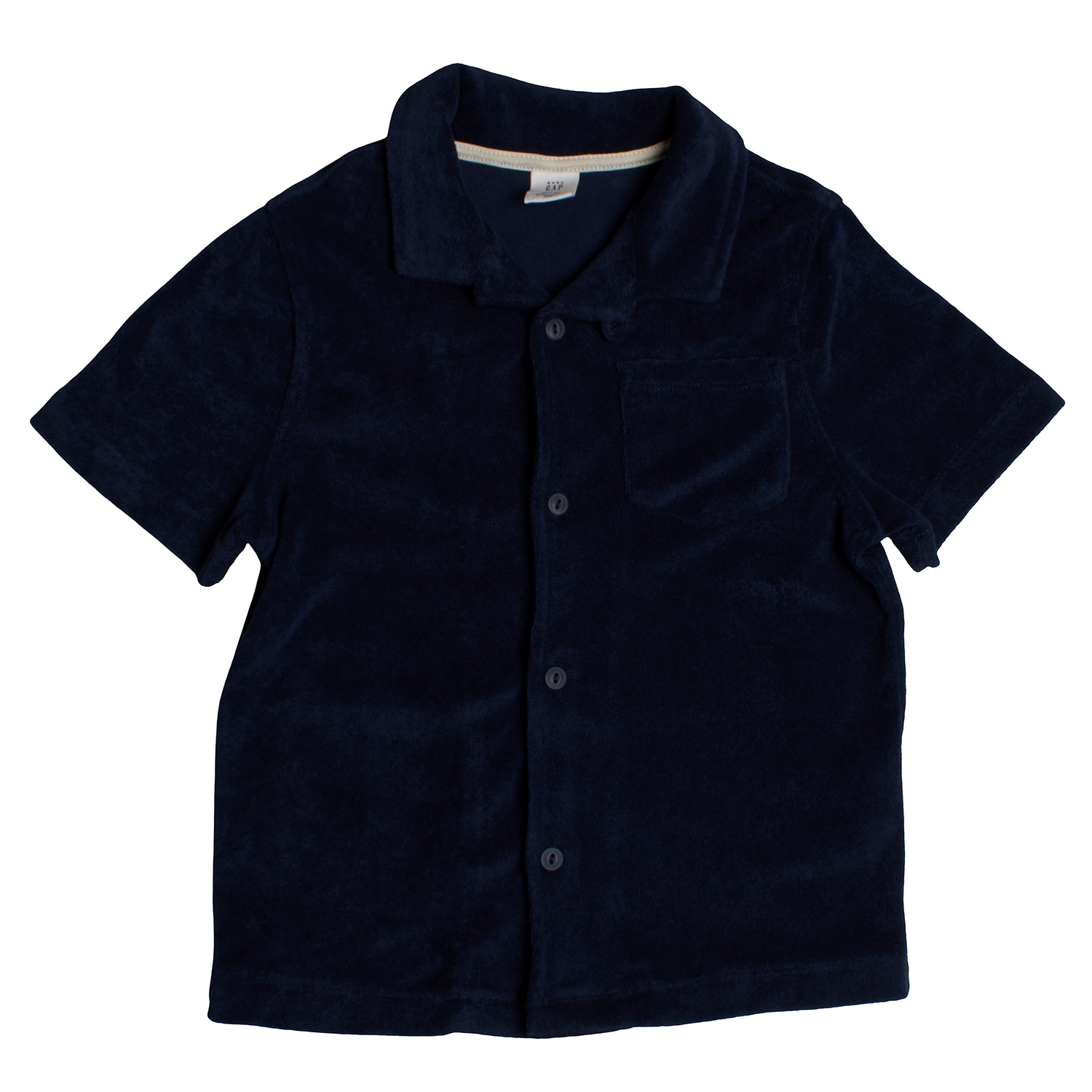 Camisa manga curta Menino Azul