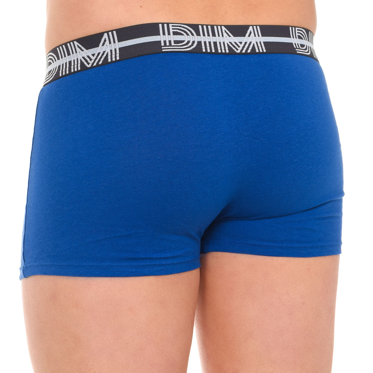 Pack 3 Boxers Homem Azul Amarelo e Cinzento